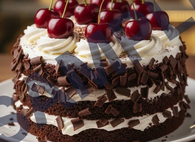Black Forest Cake in Banikheda Saharanpur: Indulgent Delight - Image 1