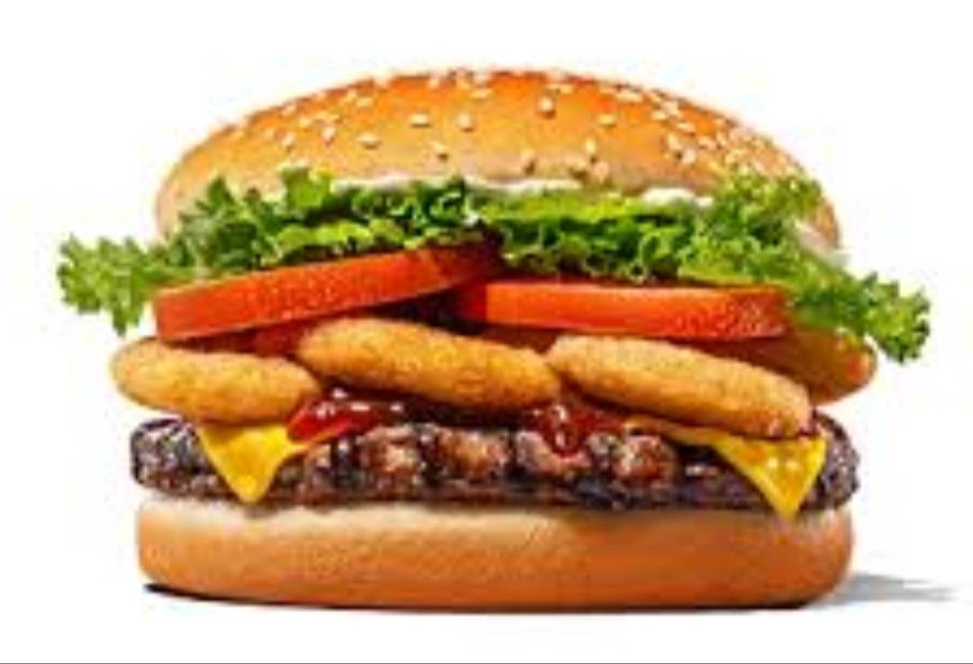 Sunny Chat Bhandar Classic Cheese & Onion Ring Burger in Hoshiarpur: Irresistible Crunchy Delight -  - Buy Online at SUNNY