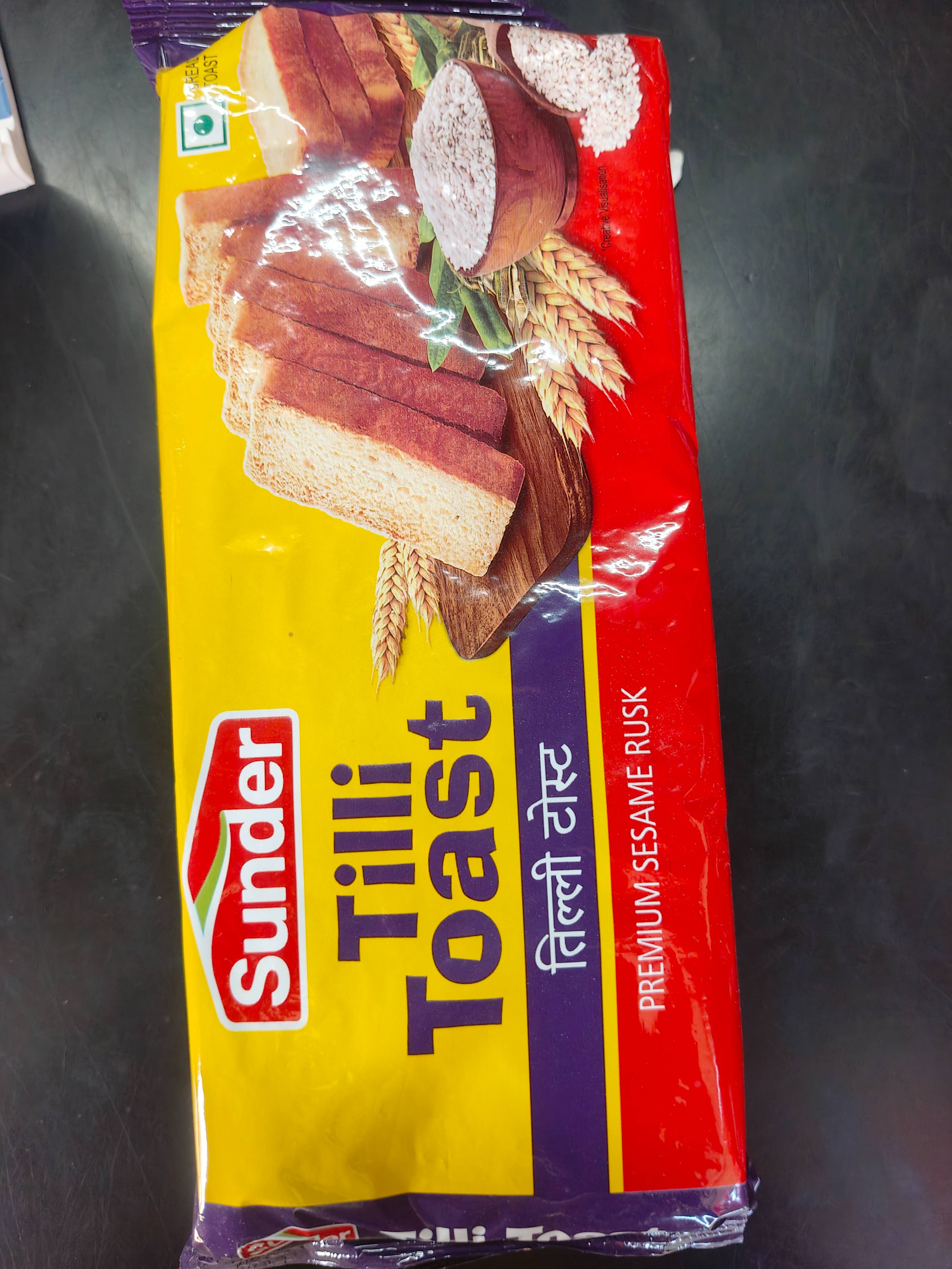 Sunder Tilli Toast in Kothali: Crispy Sesame Rusk Snack -  - Buy Online at QUALITY PROVIGEN