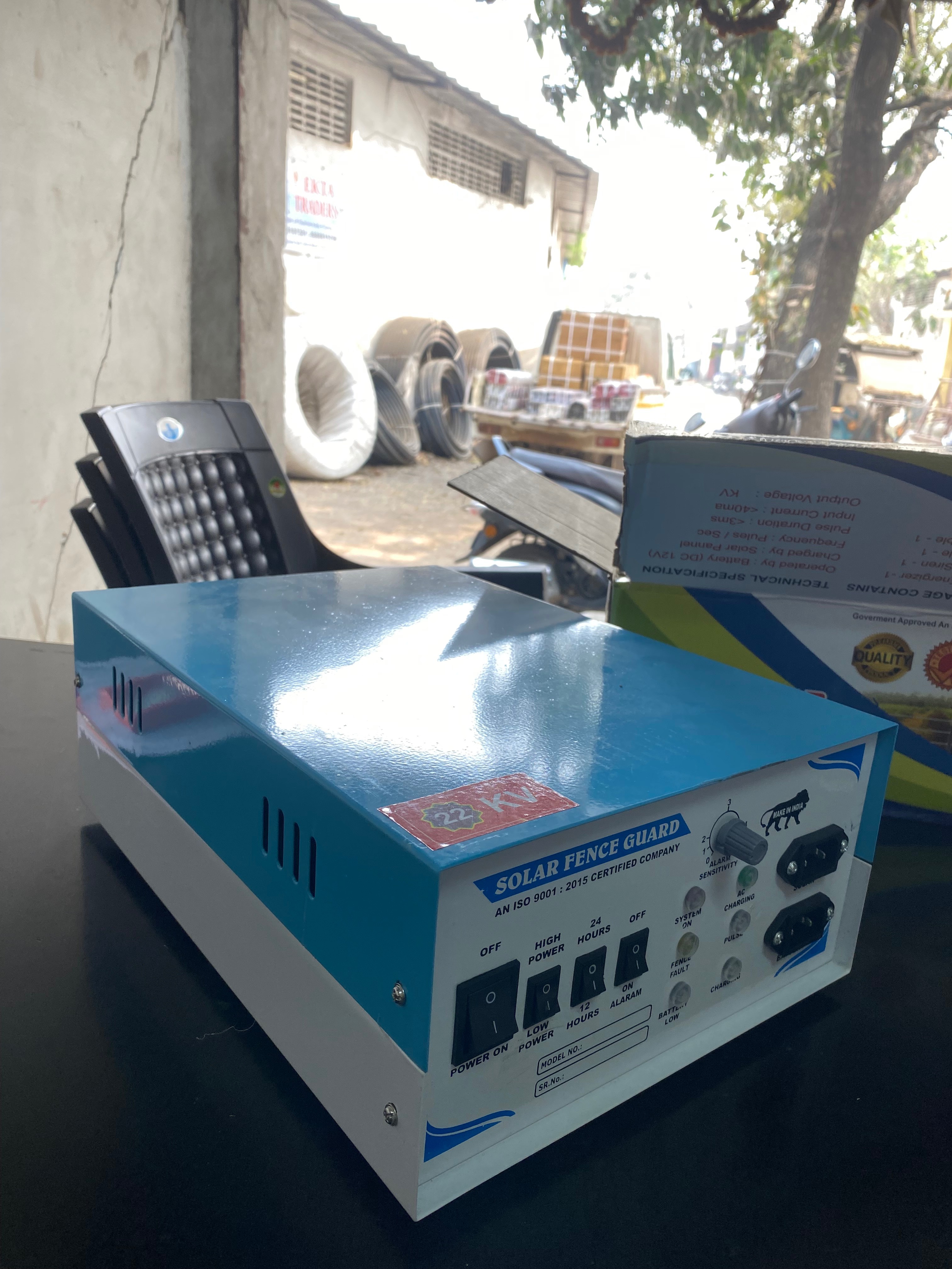 Solar Fence Guard in Raipur, Chhattisgarh - Agricultural Security -  - Buy Online at DP AGRO VENTURES