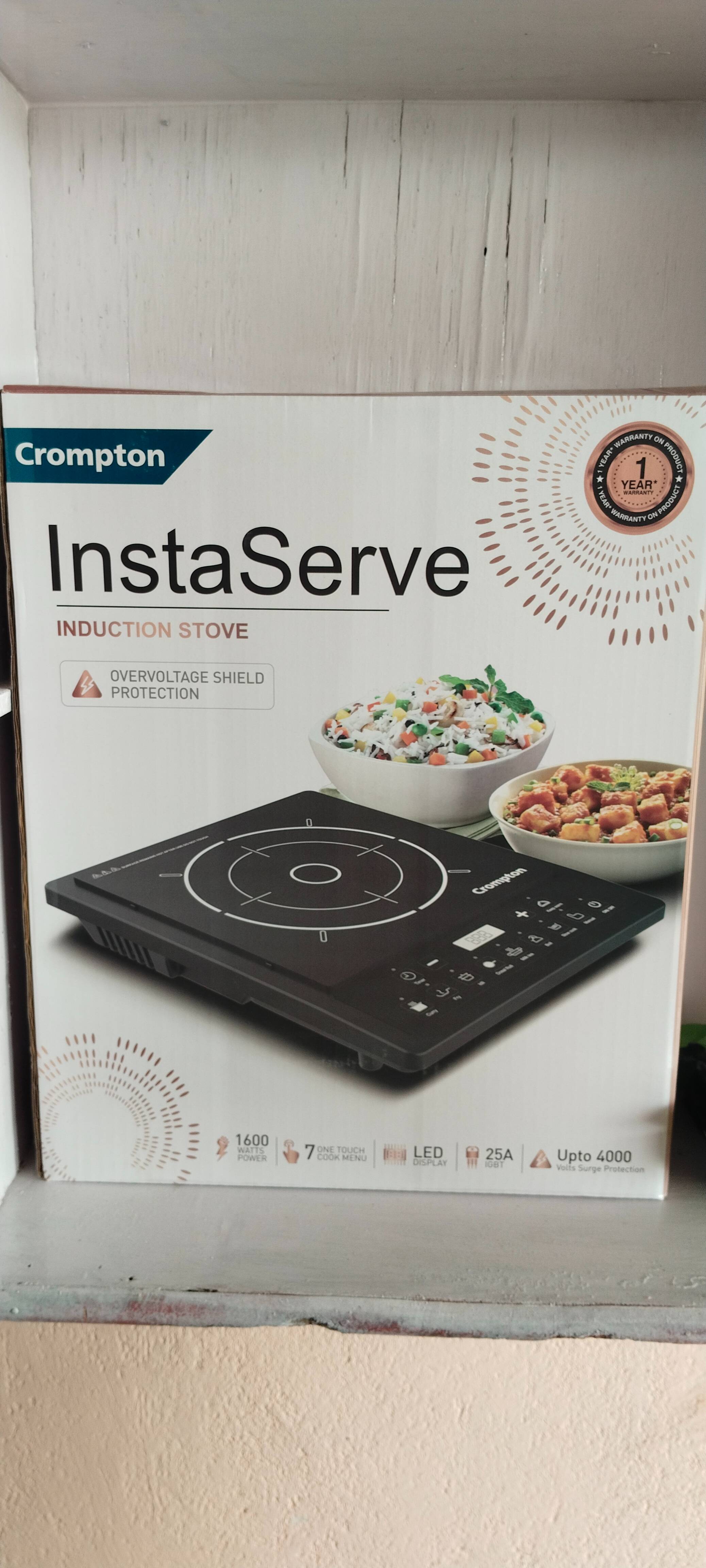  Crompton Induction Stove in Divyanshi Solar Enterprises with LED Display and Surge Protection DIVYANSHI SOLAR ENTERPRISES DIVYANSHI SOLAR  ENTERPRISES  BALRAMGANJ LAKHANPUR LANDMARK NEAR DHERAHI TOLL PLAZA