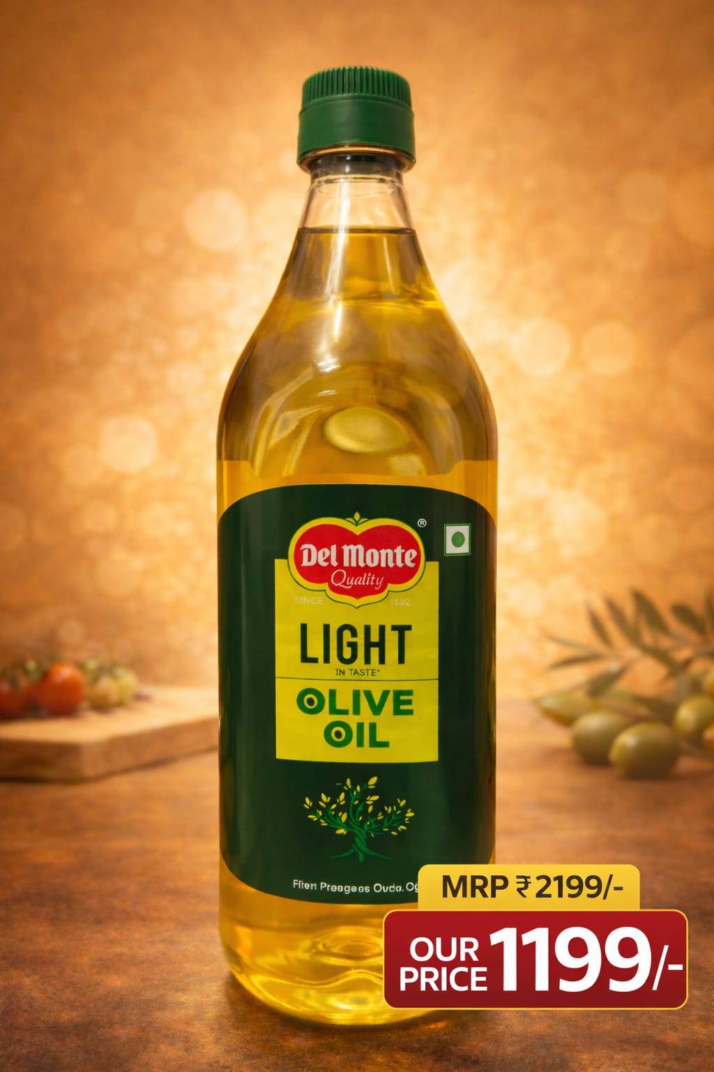 Del Monte Olive Oil in Mumbai - Light & Versatile Cooking -  - Buy Online at NXTGEN SUPERMARKET