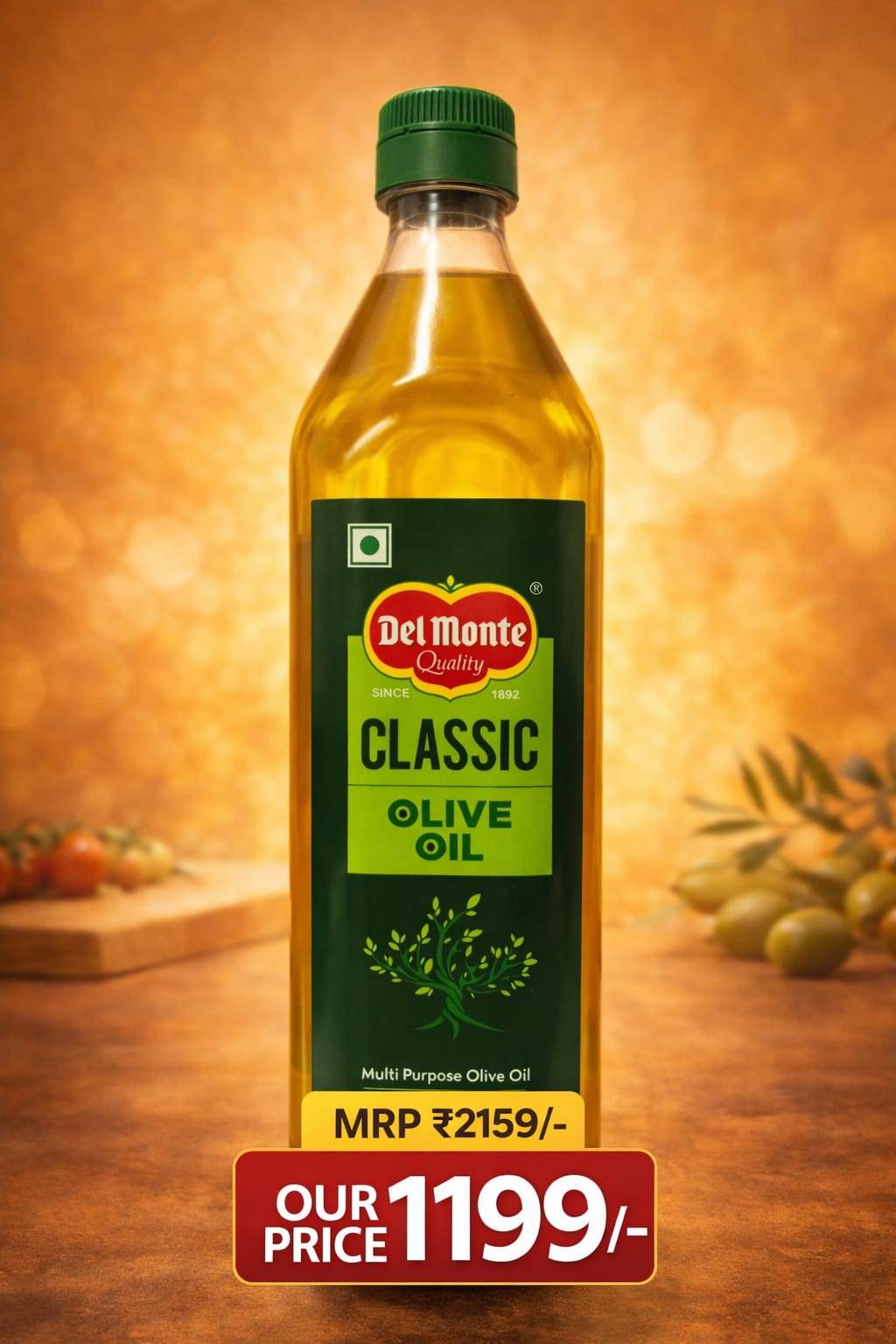 Del Monte Olive Oil in Mumbai: High-Quality Cooking Oil -  - Buy Online at NXTGEN SUPERMARKET