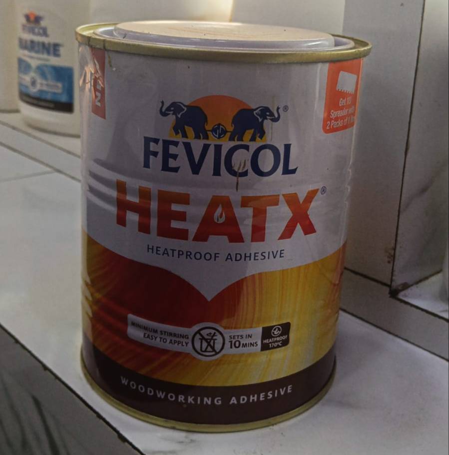 Fevicol HeatX Woodworking Adhesive in Nellore - Heatproof Formula -  - Buy Online at CHAMUNDA GLASS AND HARDWARE