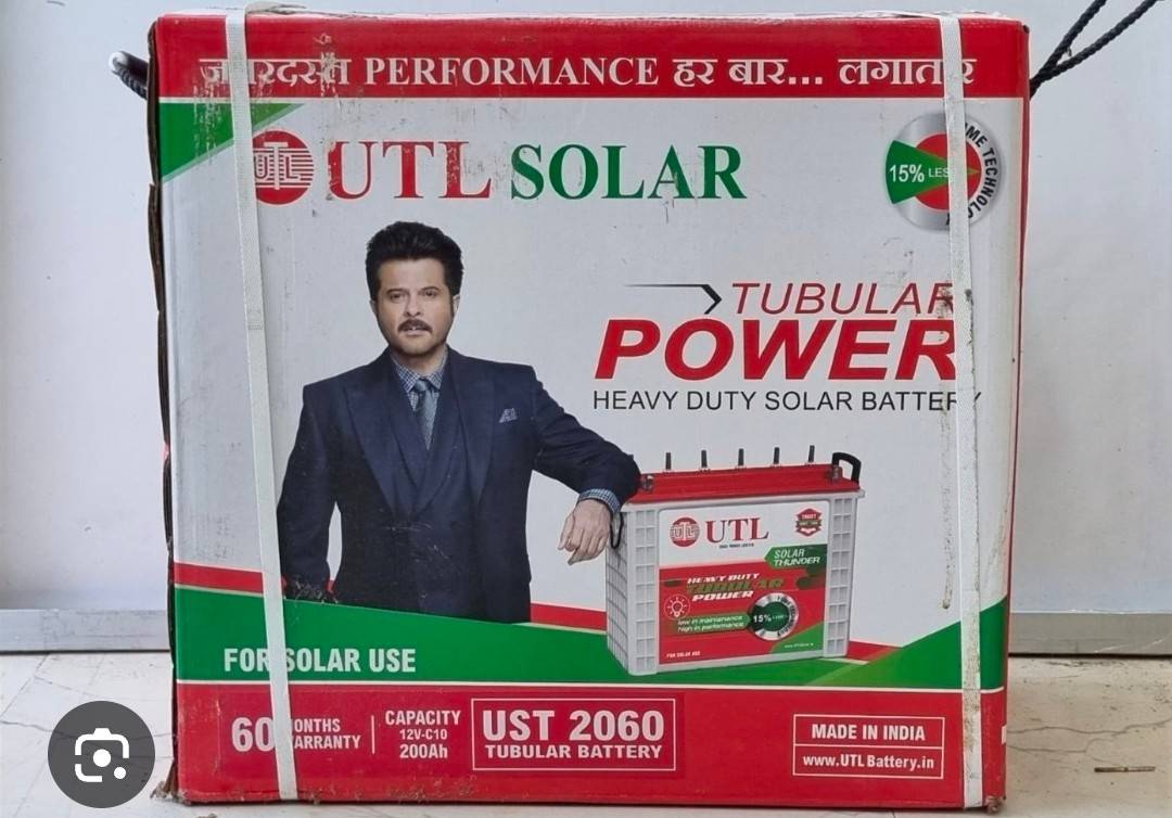 UTL Tubular Power Heavy Duty Solar Battery in Salempur - Long Lasting Performance - Image 1