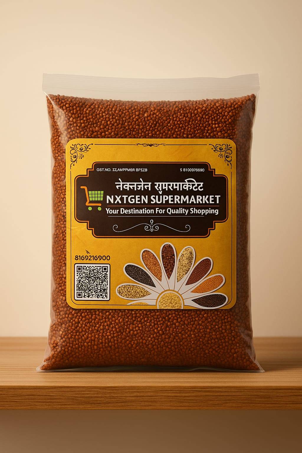 NXT Nachni 500gm in Mumbai - Premium Ragi for Healthy Cooking -  - Buy Online at NXTGEN SUPERMARKET