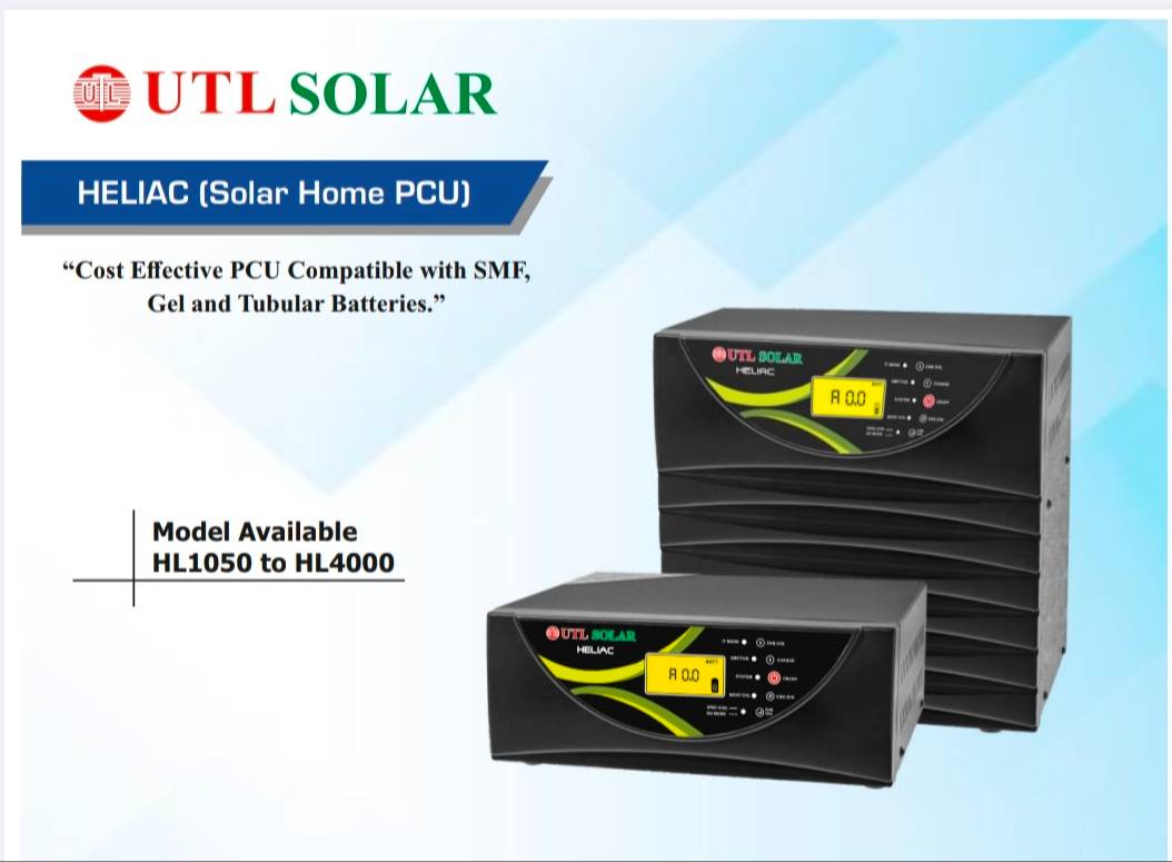 UTL Solar HELIAC 3550 in PIPRA NAJIR SALEMPUR - Efficient Solar Inverter -  - Buy Online at PRAKASH SOLAR SOLUTION