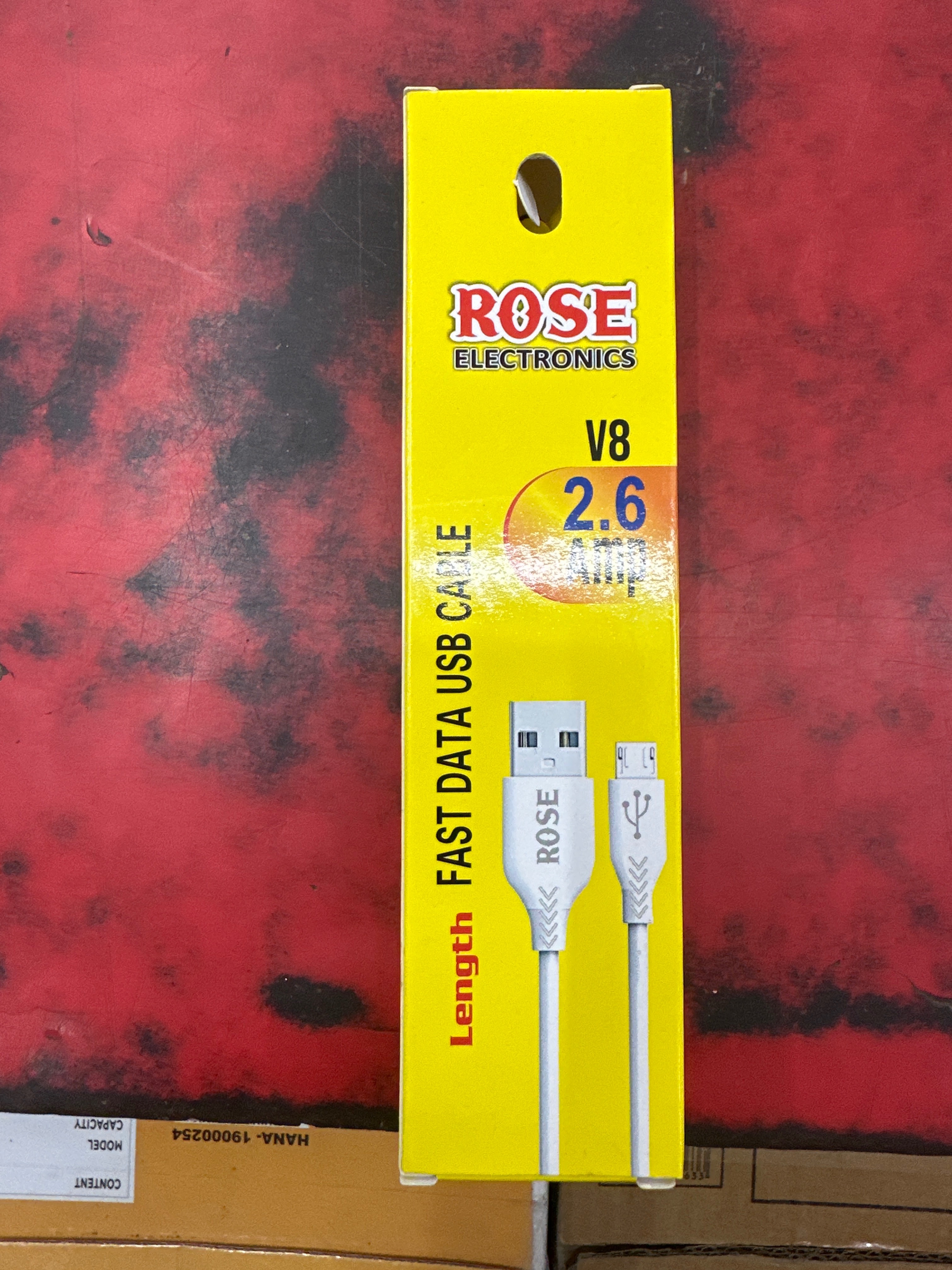 Rose Electronics V8 Fast Data USB Cable in Vill Town Nahar - Quick Charging -  - Buy Online at JEHIRUL ISLAM TALUKDAR