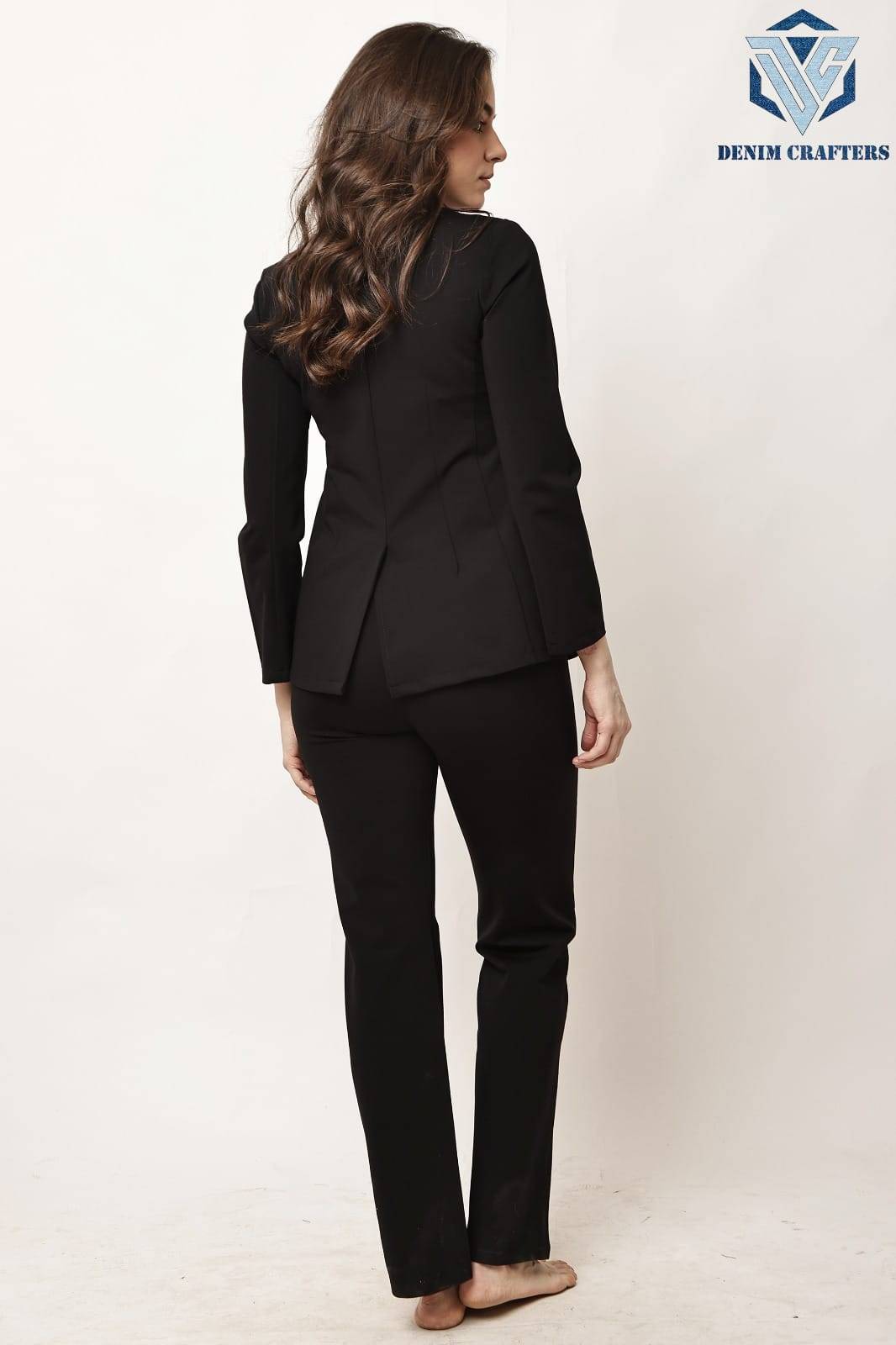 Women's Classic Black Blazer Suit -  - Buy Online at NAGPAL TRADERS