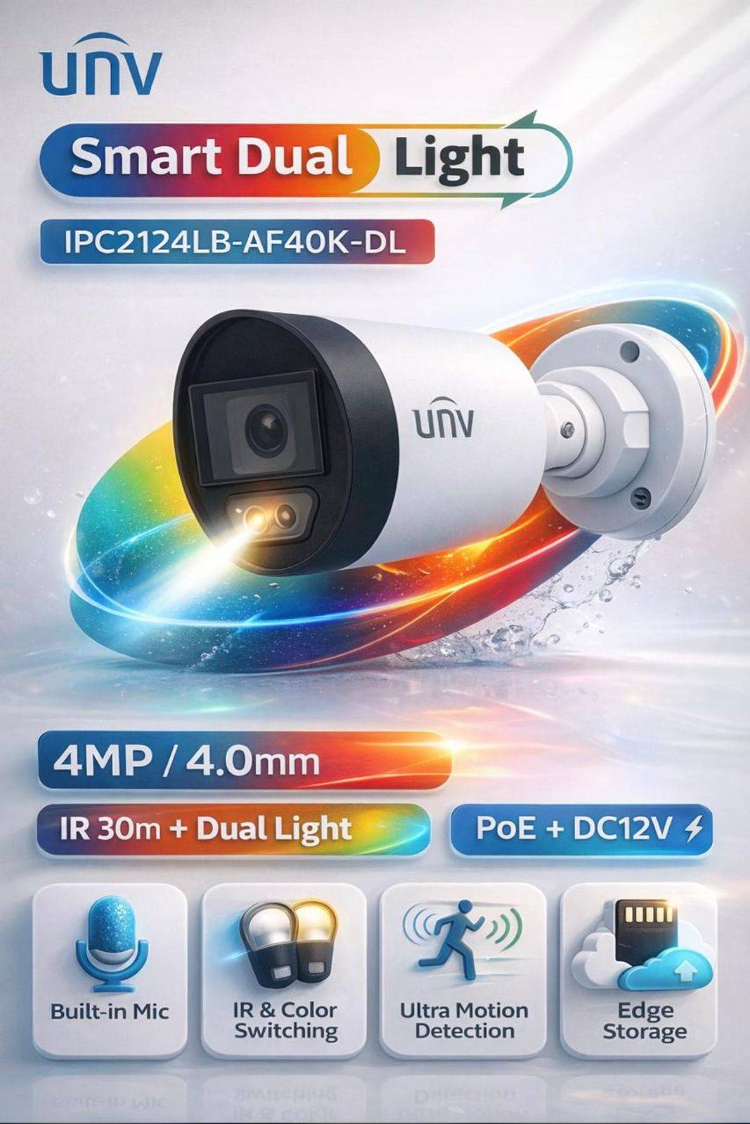 UNV Smart Dual Light Camera in Pune - High-Definition Surveillance -  - Buy Online at EYE VISION INFOSOLUTIONS