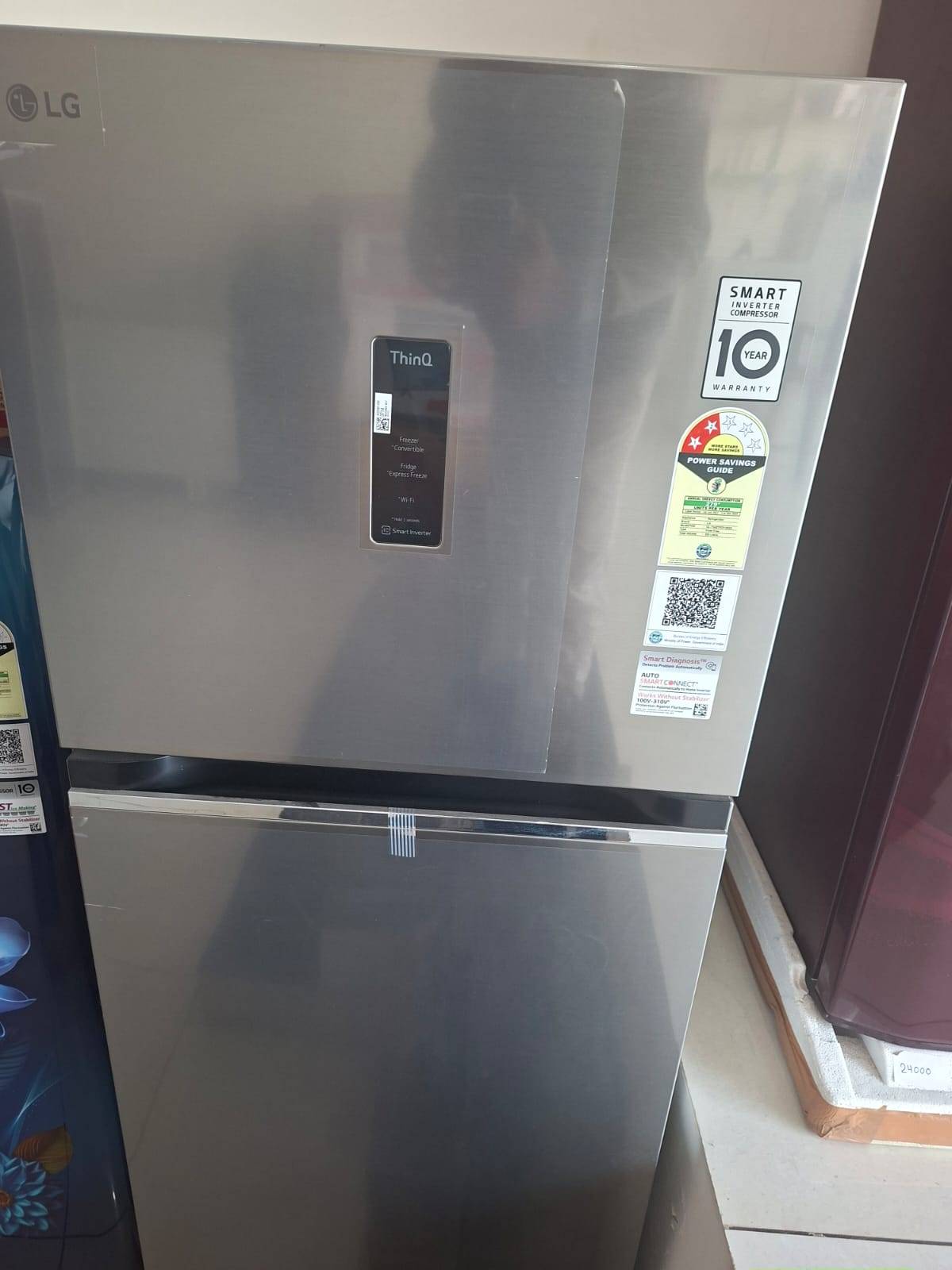 LG ThinQ Smart Inverter Refrigerator in Patiala with Energy-Efficient Cooling -  - Buy Online at RATTAN FURNITURE ELECTRONICS