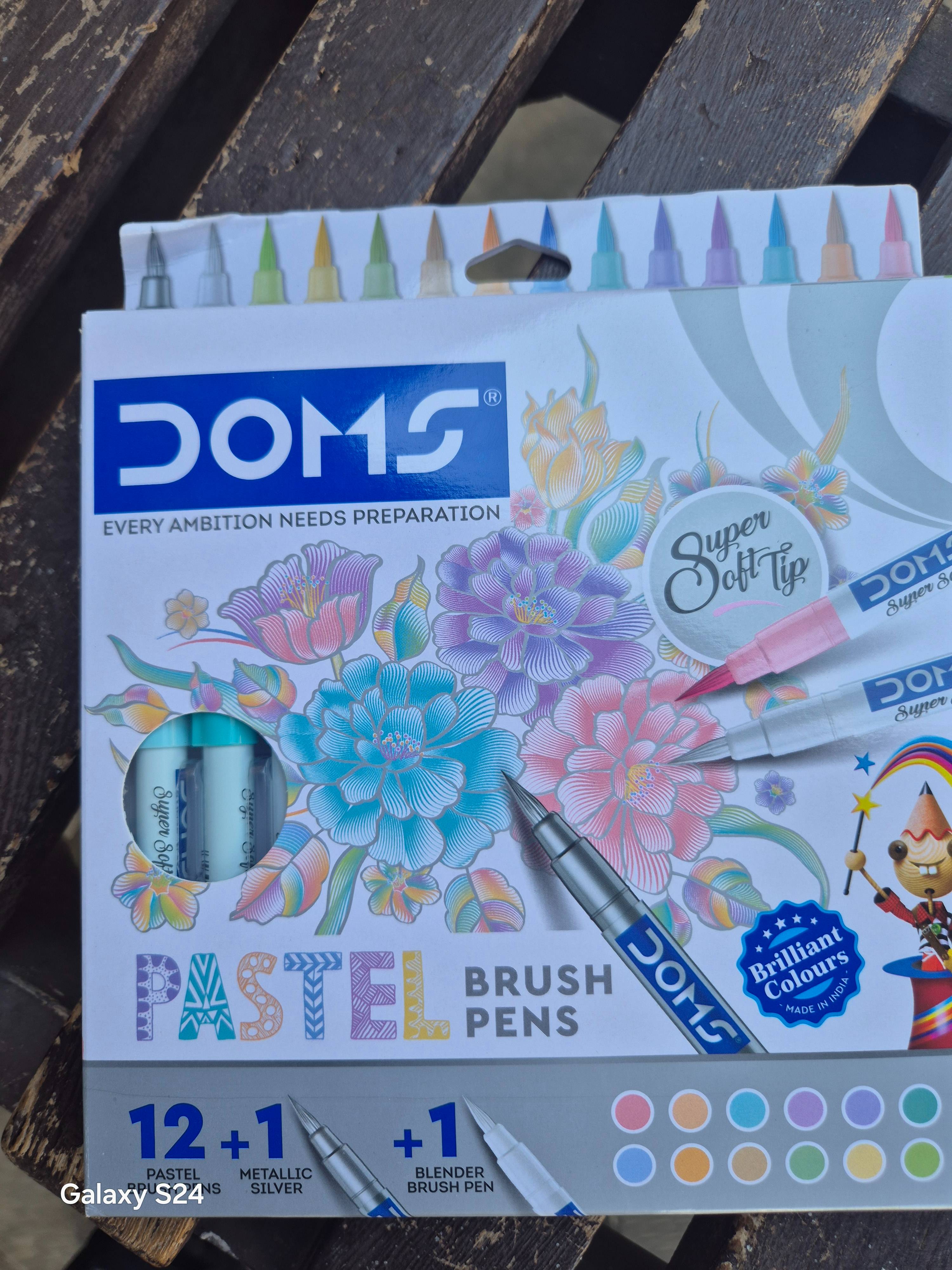  DOMS Pastel Brush Pens in SHAM CHAURASINEAR Key Feature: Vibrant Creations VIRDI BOOK STORE VPO SHAM CHAURASINEAR HDFC BANKLTD NEAR HDFC BANK