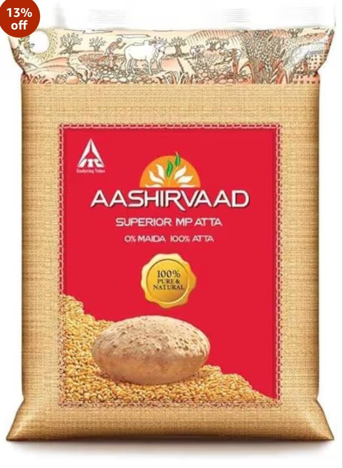 Ashirvad Atta in Bow Bazar - Elevate Your Cooking Experience -  - Buy Online at S S MART