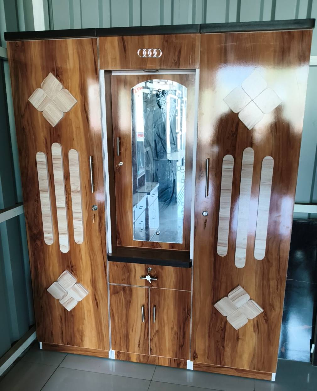 Furniture/Elegant Wooden Wardrobe in Erandol: Stylish Storage Solution -  - Buy Online at DANISH ANSAR