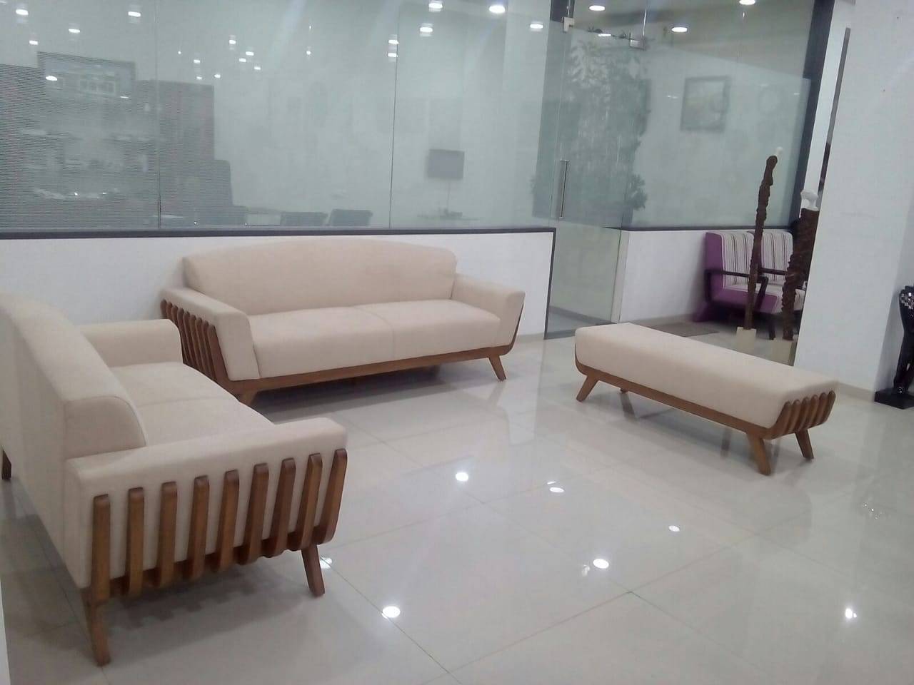 Furniture/Wooden Sofa in Pune: Elegant and Comfortable Design -  - Buy Online at ROOTS SPACES