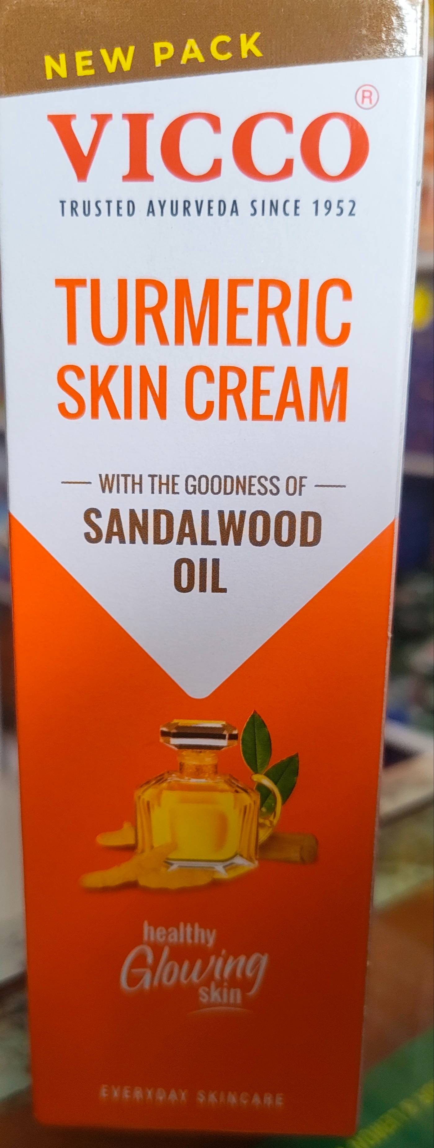 Vicco Turmeric Skin Cream in Pune: Promotes Healthy & Glowing Skin -  - Buy Online at JAY BALAJI TRADING