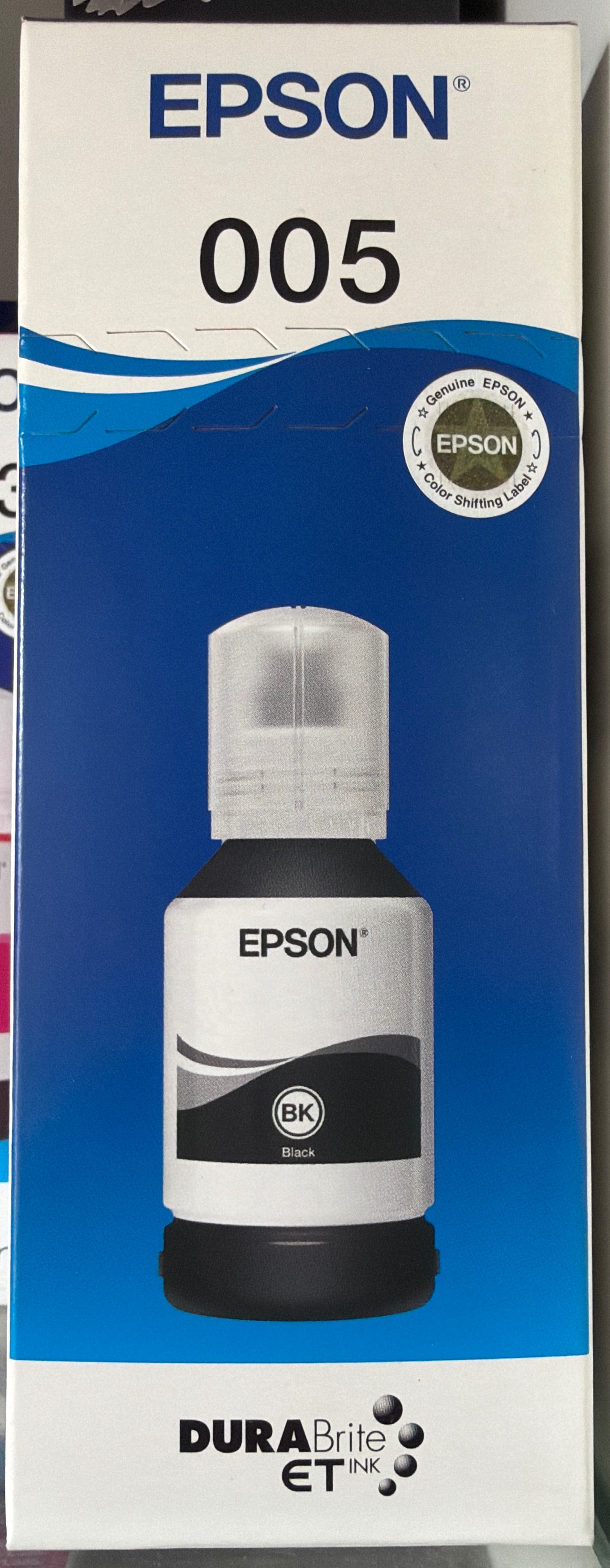  Epson Ink Bottle in Vyara: Original Genuine High-Quality 005 Black Ink TEJAS COMPUTERS TEJAS COMPUTERS F8, 1st Floor, CITI Mall,  Opp. Mahavir Hospital,  Near Old Bus Stand,  VYARA,  Dist.  Tapi.  Pin: 394650. Gujarat.