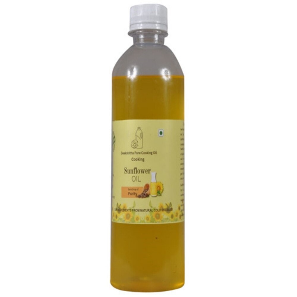Deekshitha Pure Cooking Sunflower Oil in Kakching, Manipur for Nutritious Cooking -  - Buy Online at MEMI GROCERY STORE