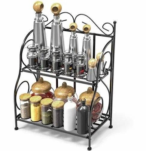 Kitchen Two-Tier Spice Rack in Saharanpur - Neatly Organized Spices INDIAN ART H C 239 NEAR  MUHAMMADI MASJID  GALI NO 3 HAKAM SHAH COLONY SAHARANPUR SAHARANPUR UP 247001LANDMARK Bar Chata Wale Gali