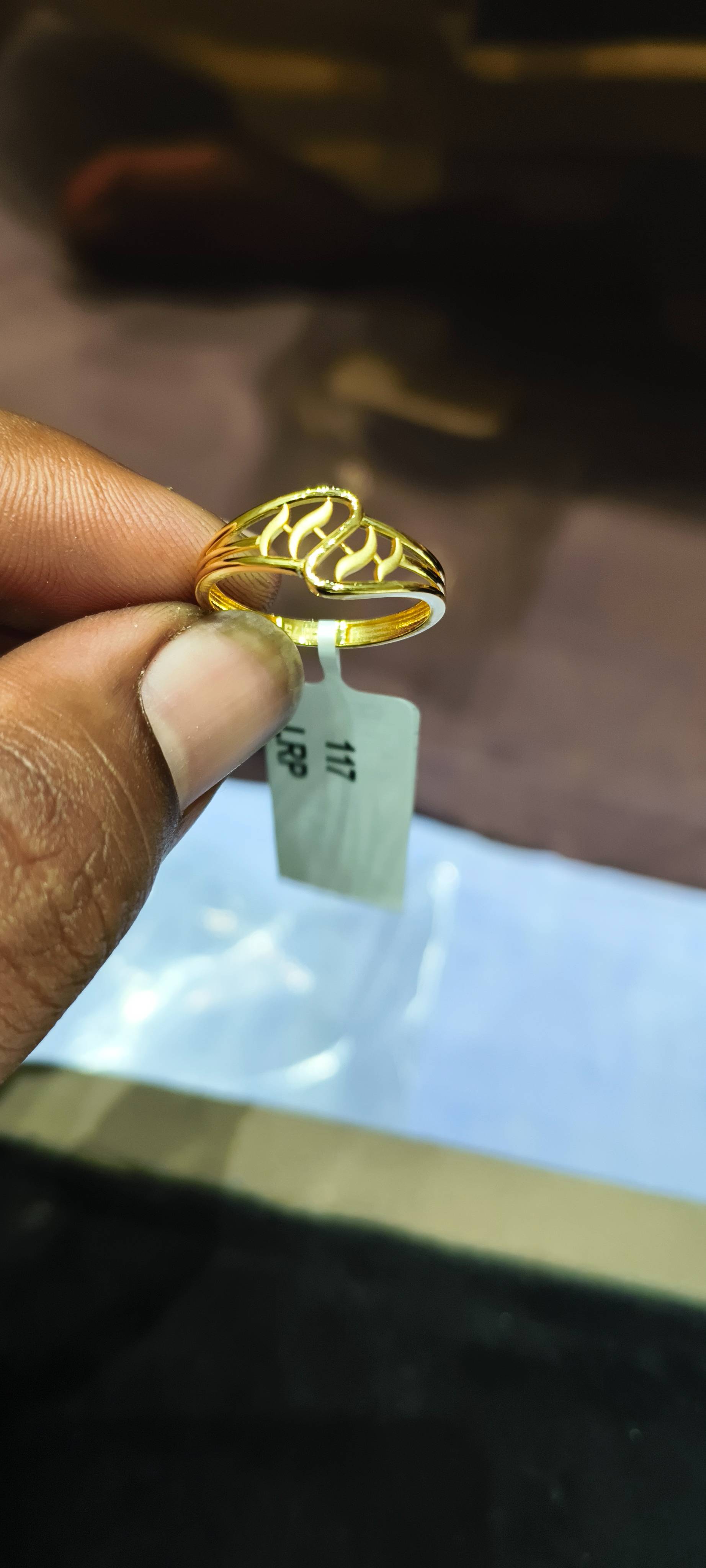 Ring in Chilbila Pratapgarh Uttar Pradesh - Elegant Design -  - Buy Online at KUNDAN SWARNKAR