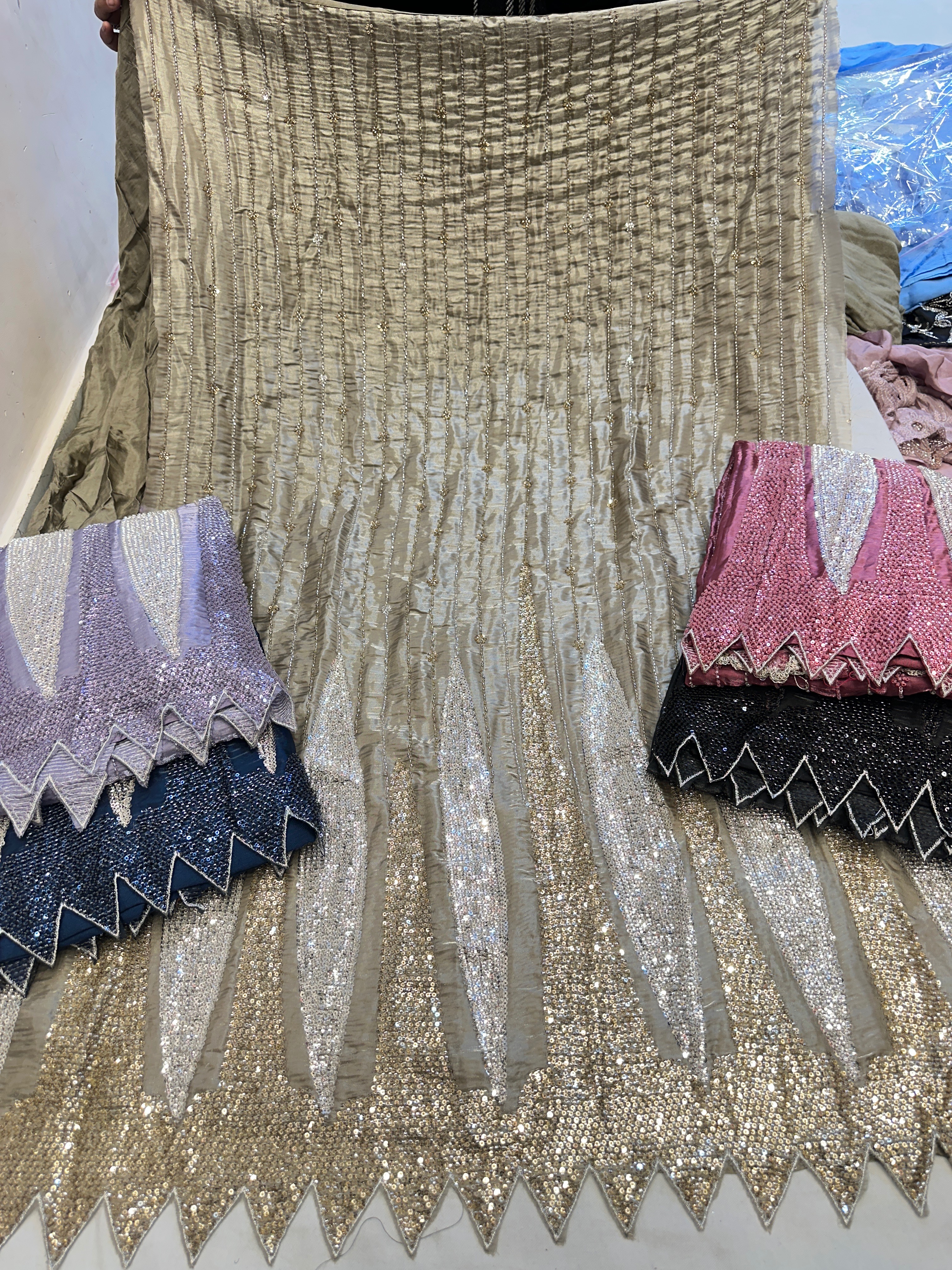 Chinese Fabric Ladies Suits in New Delhi - Elevate Your Style -  - Buy Online at VARDHINI COLLECTIONS