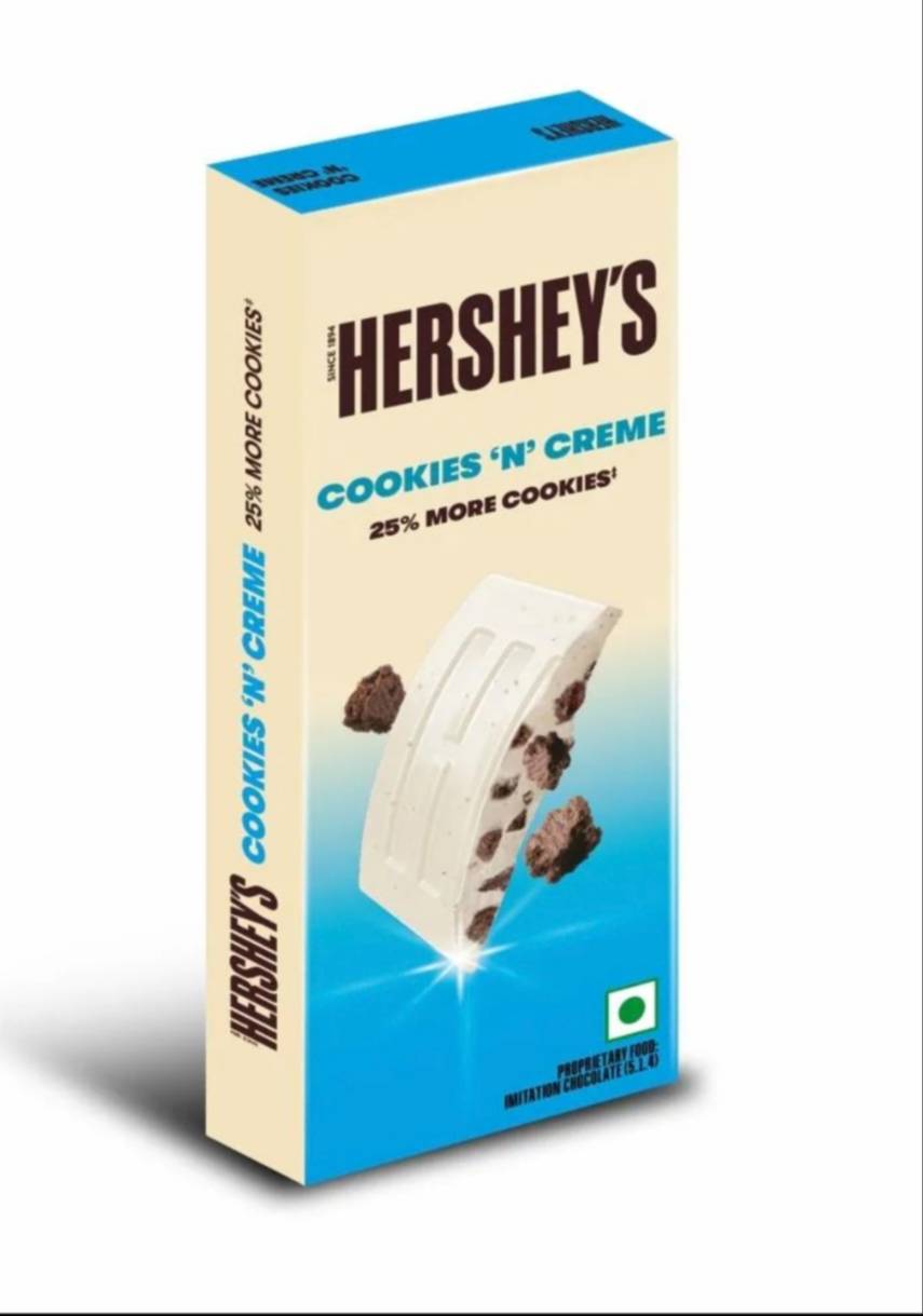 Hershey's Cookies 'n' Creme in Amritsar: Irresistible White Chocolate with Crunchy Cookie Pieces -  - Buy Online at THE SANDWICH COMPANY