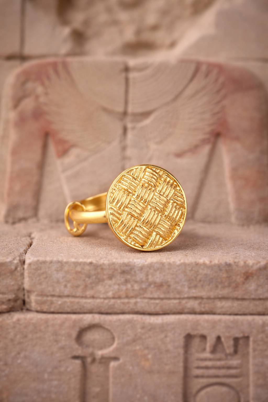  Gold Plated Adjustable Ring in Jaipur- Elevate Your Style SANCTUARY OF JEWELS 1304 GOPALJIKA RASTA JOHKIBAZAR