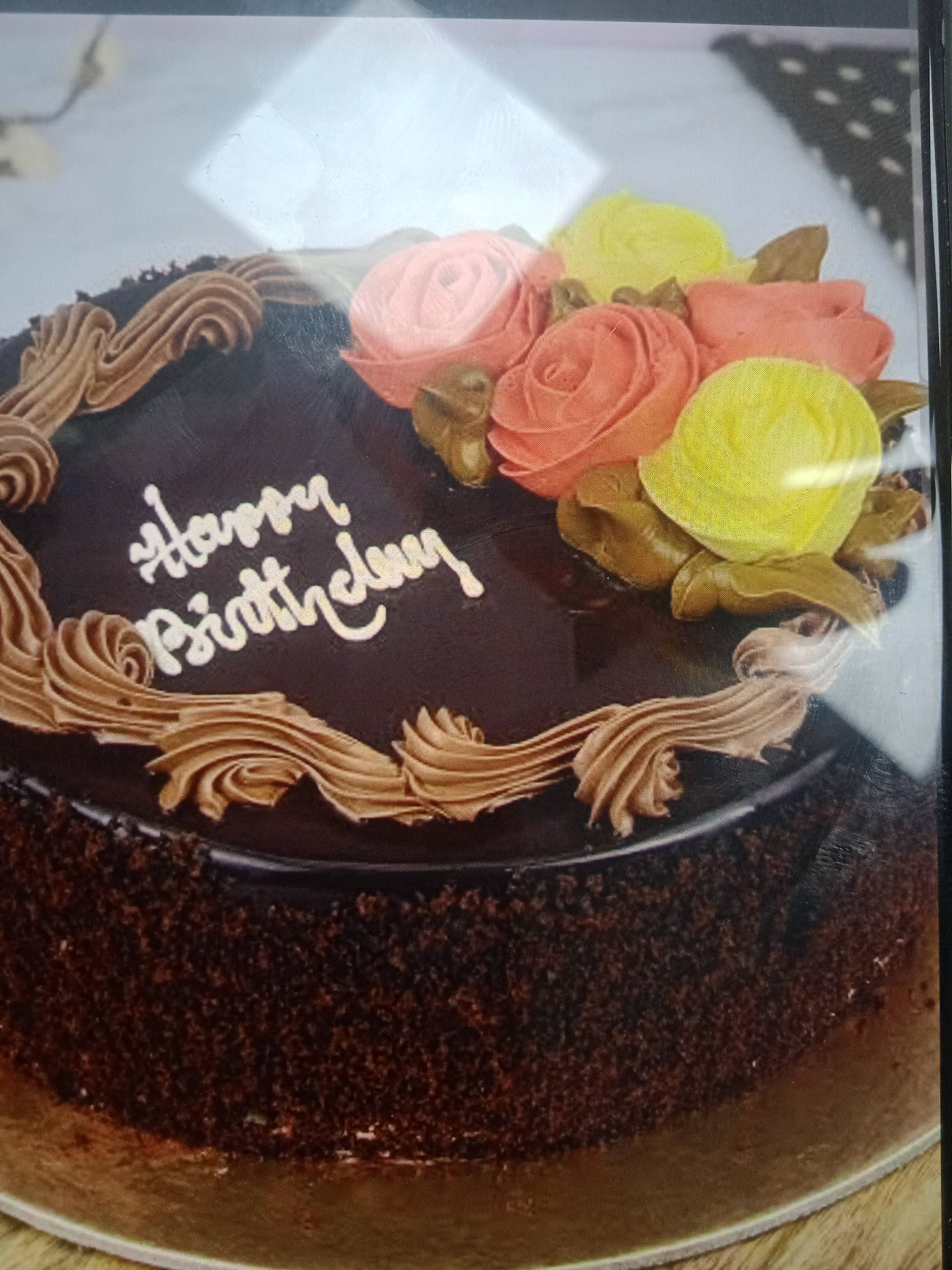Cake/Chocolate Birthday Cake in Kamrup Metro: Rich Floral Buttercream Decoration -  - Buy Online at SANU ALI