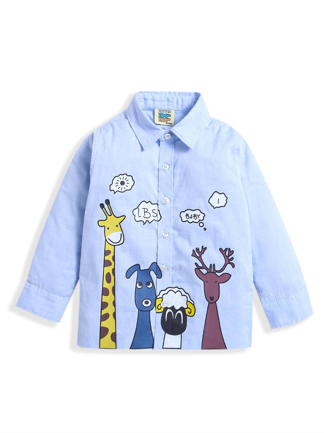 Kids Shirt Zoo Theme in Pamidi - Fun Animal Prints -  - Buy Online at S M P FASHIONS