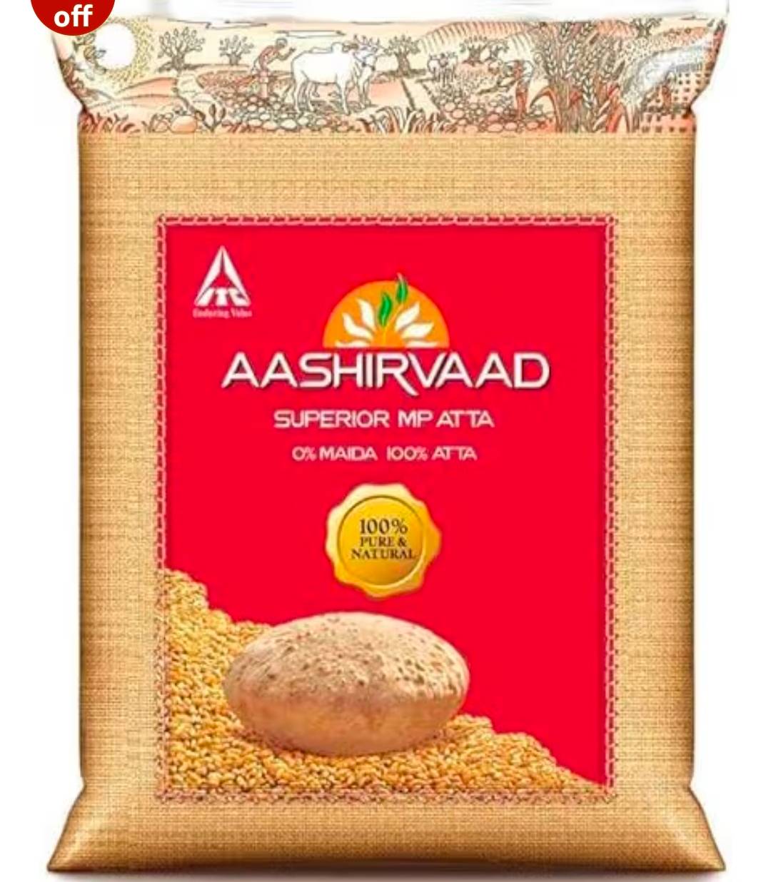 Aashirvaad Superior MP Atta in Ramagiri - Premium Quality Whole Wheat Flour -  - Buy Online at SUHAIL GENERAL STORE