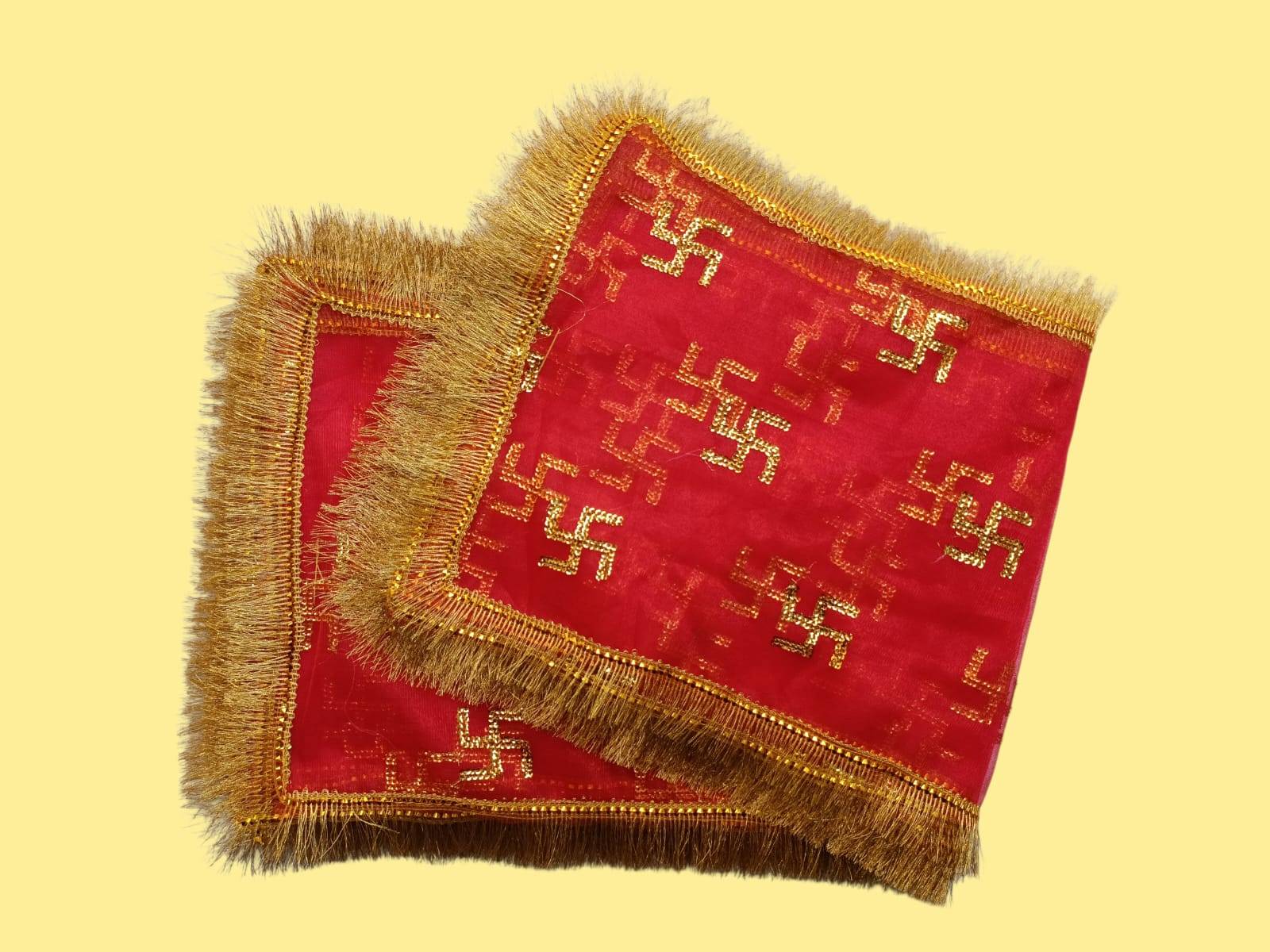  Mata Ki Chunari Sequin Work On Tissue Net RAJESHWARI TRADERS JANAKPURI CHOWK NEARDHOBIYAN MANDIR