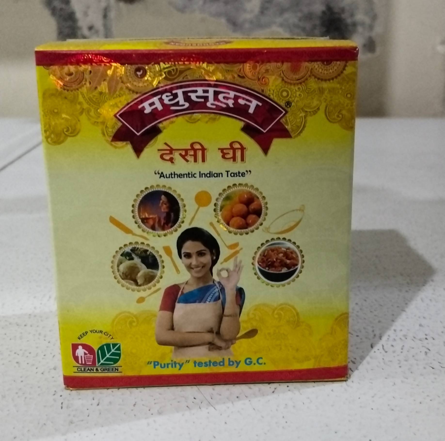 Madhusudan Desi Ghee 450ml -  - Buy Online at SACHIN SON OF RAMPHAL