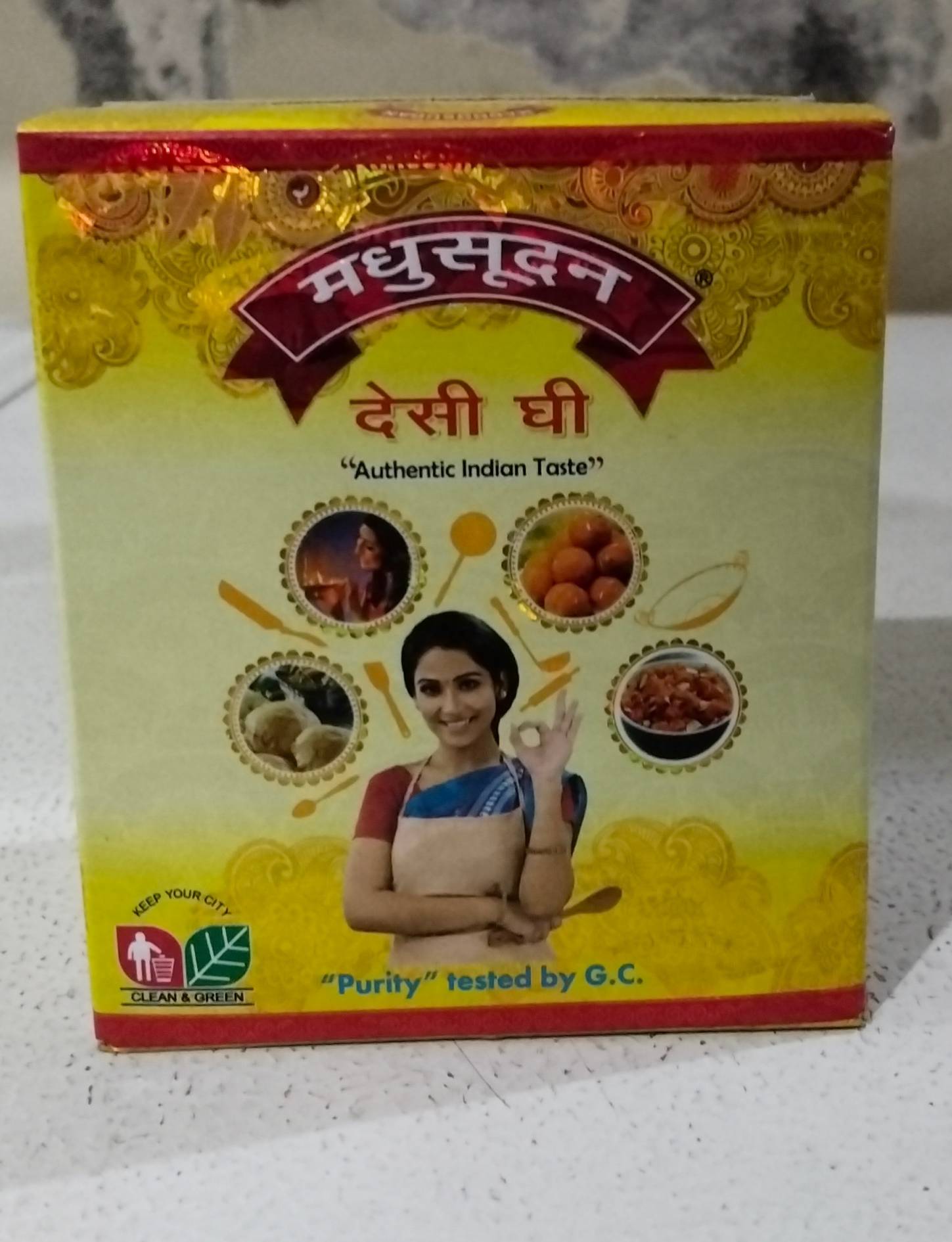 Madhusudan Desi Ghee 450ml - Image 4