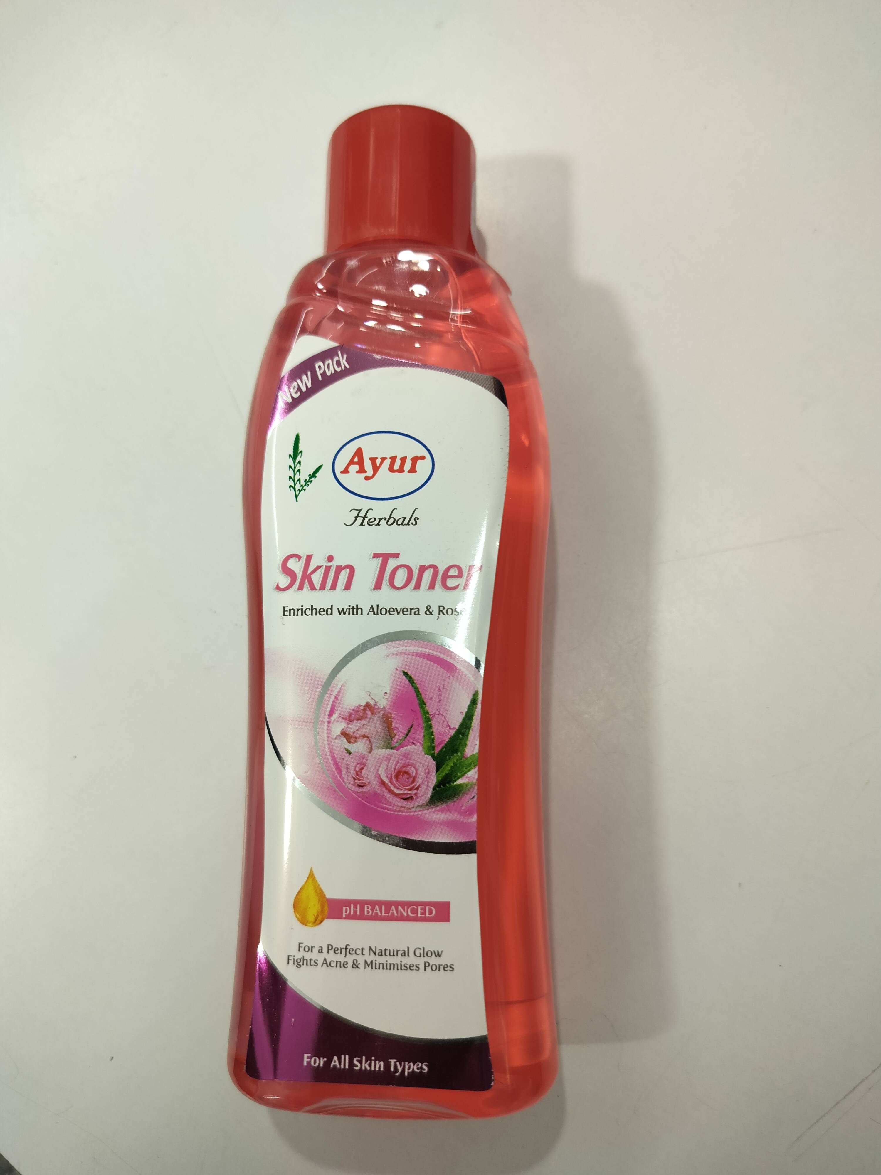Ayur Herbals Skin Toner in Thangal Bazar - Refreshes and Nourishes Skin -  - Buy Online at SANTOSH VARIETIES