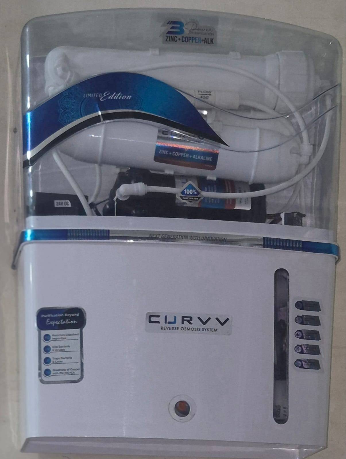 Curvv Reverse Osmosis System in Near Panchaytimandir - Advanced Zinc Filtration -  - Buy Online at EK ONKER TRADERS