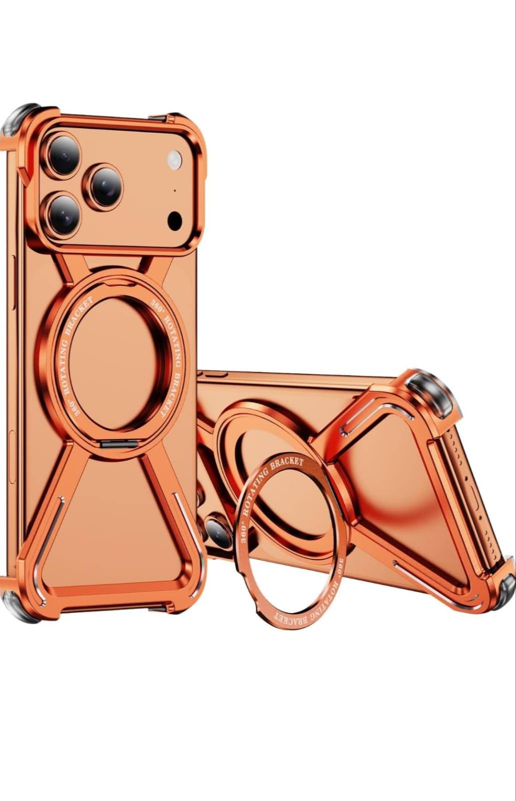 OATSBASF Metal Bumper Magsafe Stand for iPhone 17 Series i -  - Buy Online at BRAND ZONE ACCESSORIES