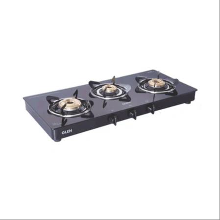 GLEN Glass Cooktop 3 Burner in Tirupati with High Flame Burner -  - Buy Online at DURGA HOME