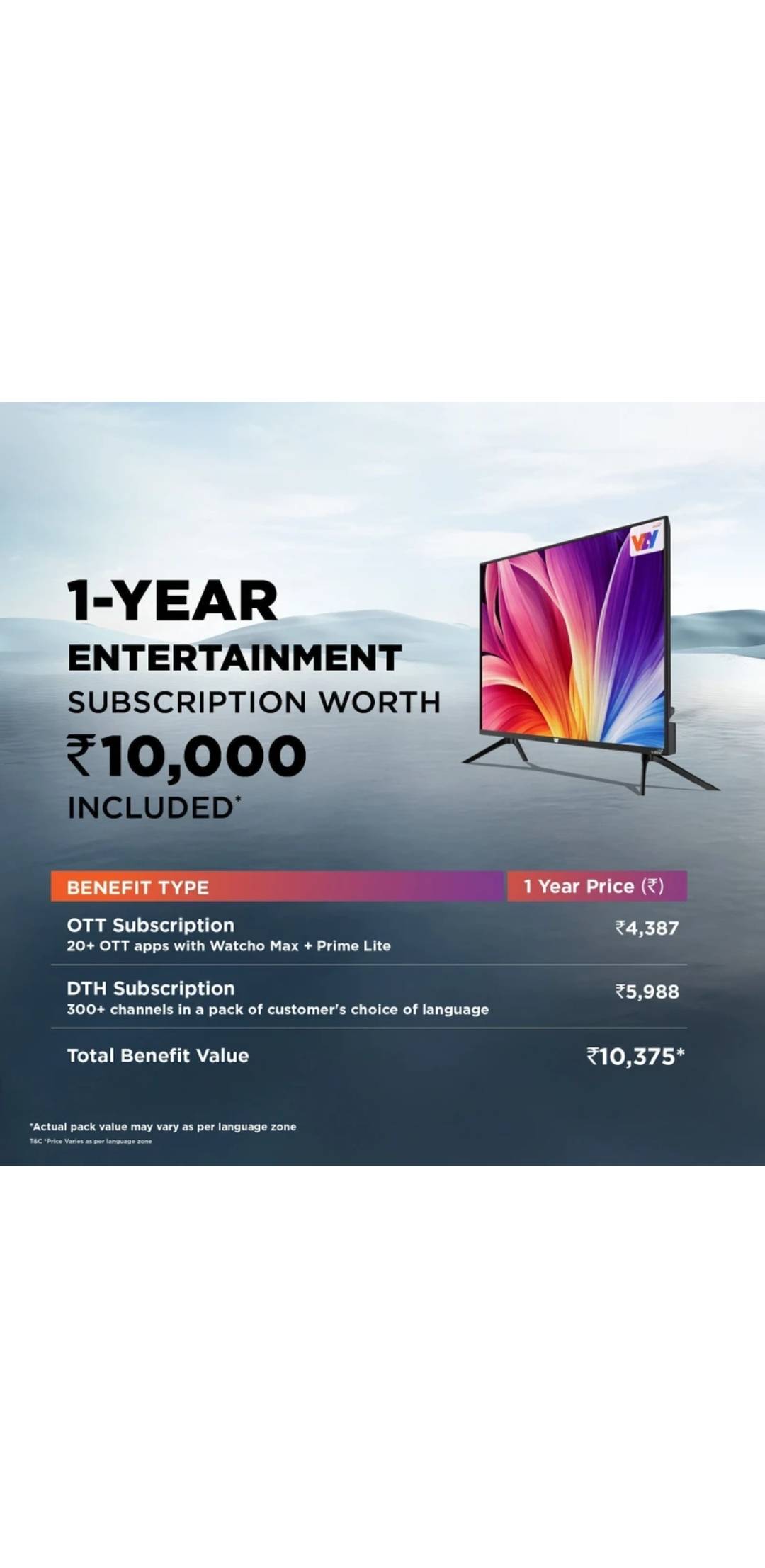 AADHYA ELECTRONICS 55-inch 4K QLED Smart TV in Chikhli with HDR10 - Image 2