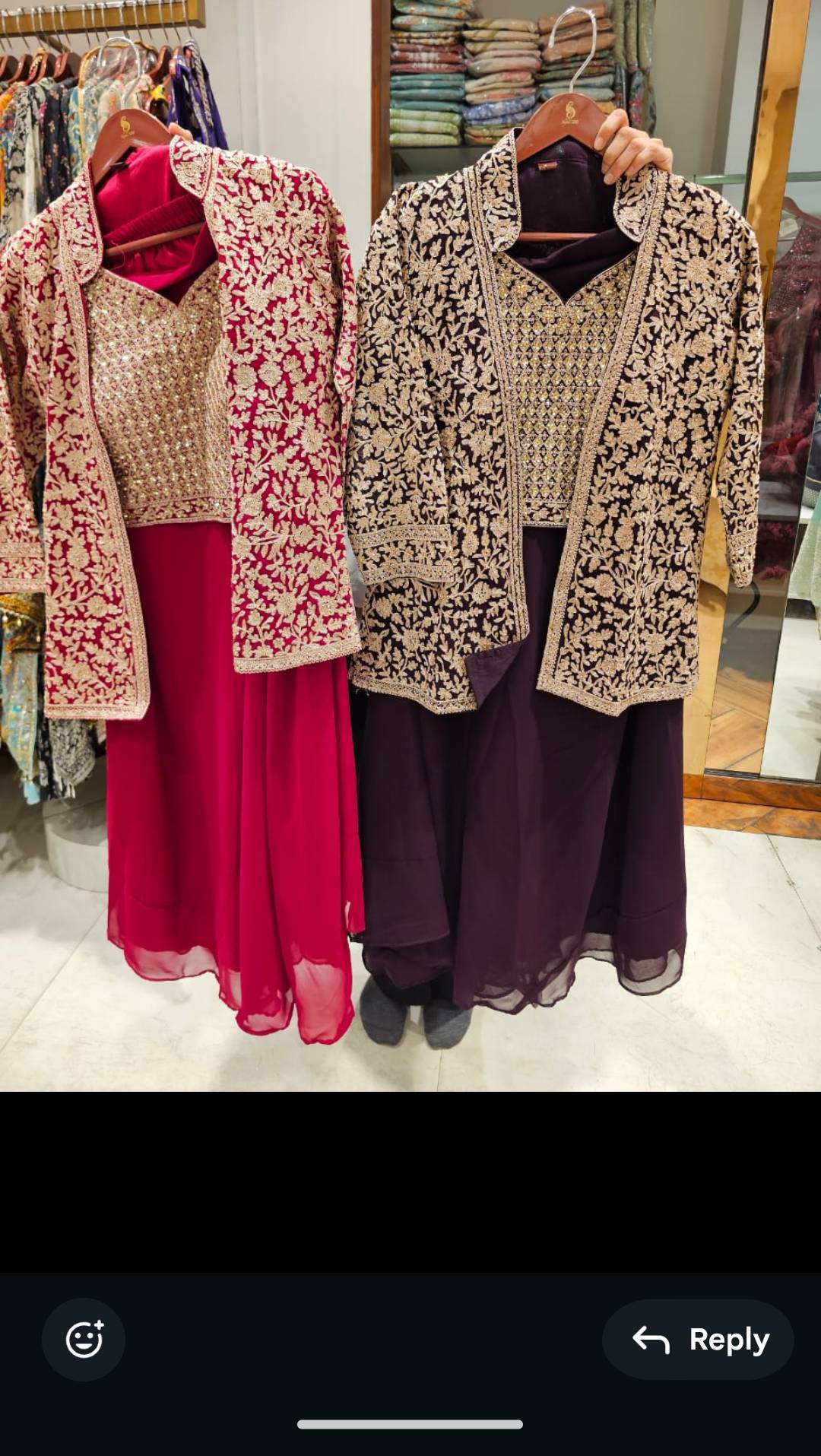 Libas House of Fashions Embroidered Orange Kurti in Salon - Festive Wear - Image 4