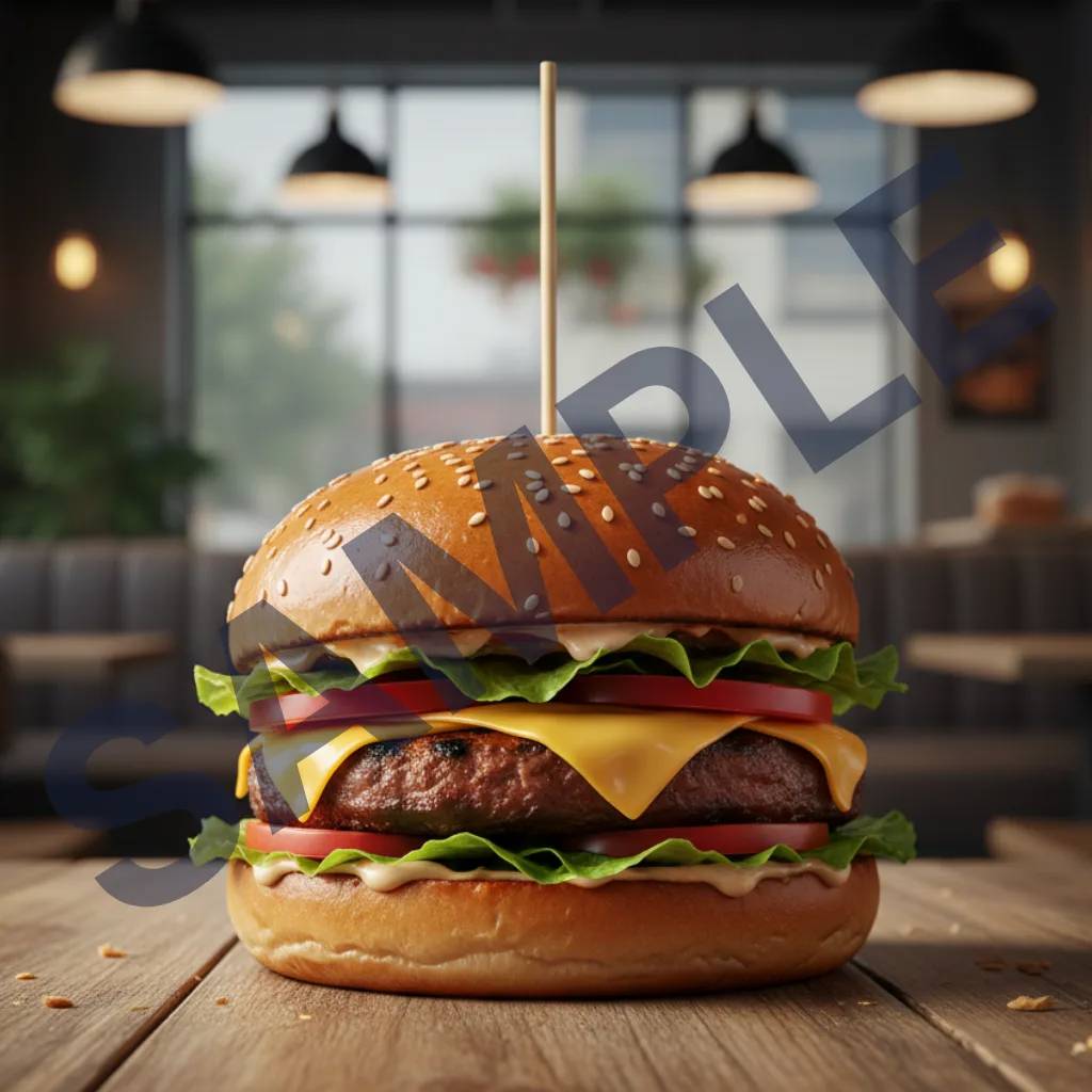 DADA ROLLS Classic Cheeseburger in Jagadhri: Juicy Beef Patty -  - Buy Online at HITESH