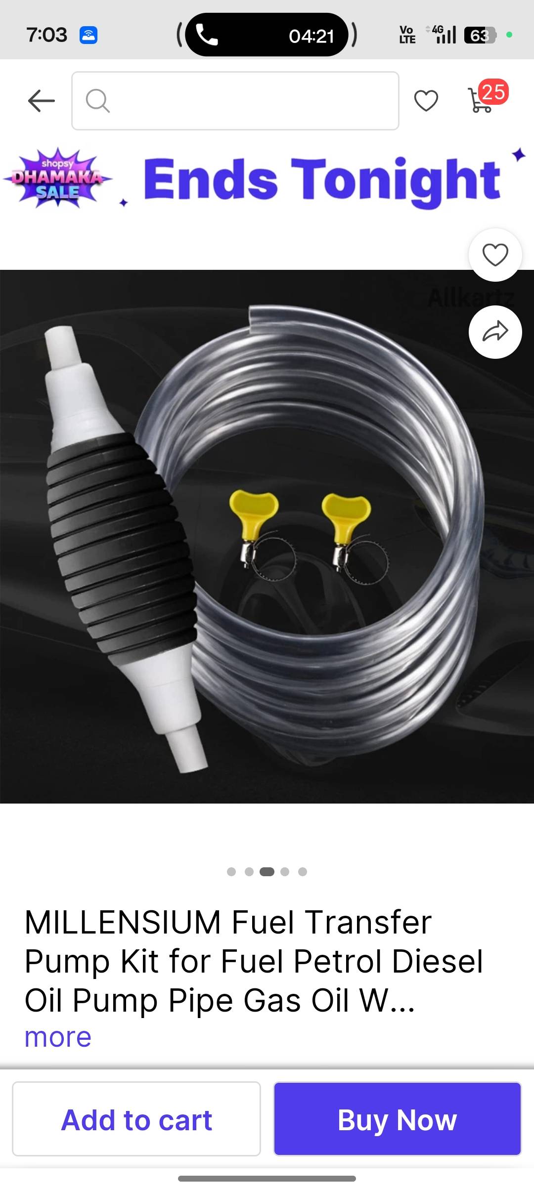 Millensium Fuel Transfer Pump Kit in Chaudhary Hardware - Easy Fuel Transfer -  - Buy Online at Niraj Kumar