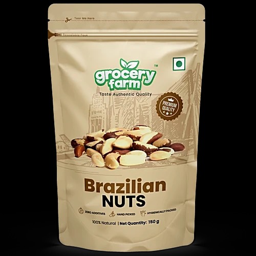 Grocery Farm Brazilian Nuts in Shop No 3397 2 Patelroad Near Harimandir - Nutrient-Rich Snack -  - Buy Online at BHATIA ENTERPRISES