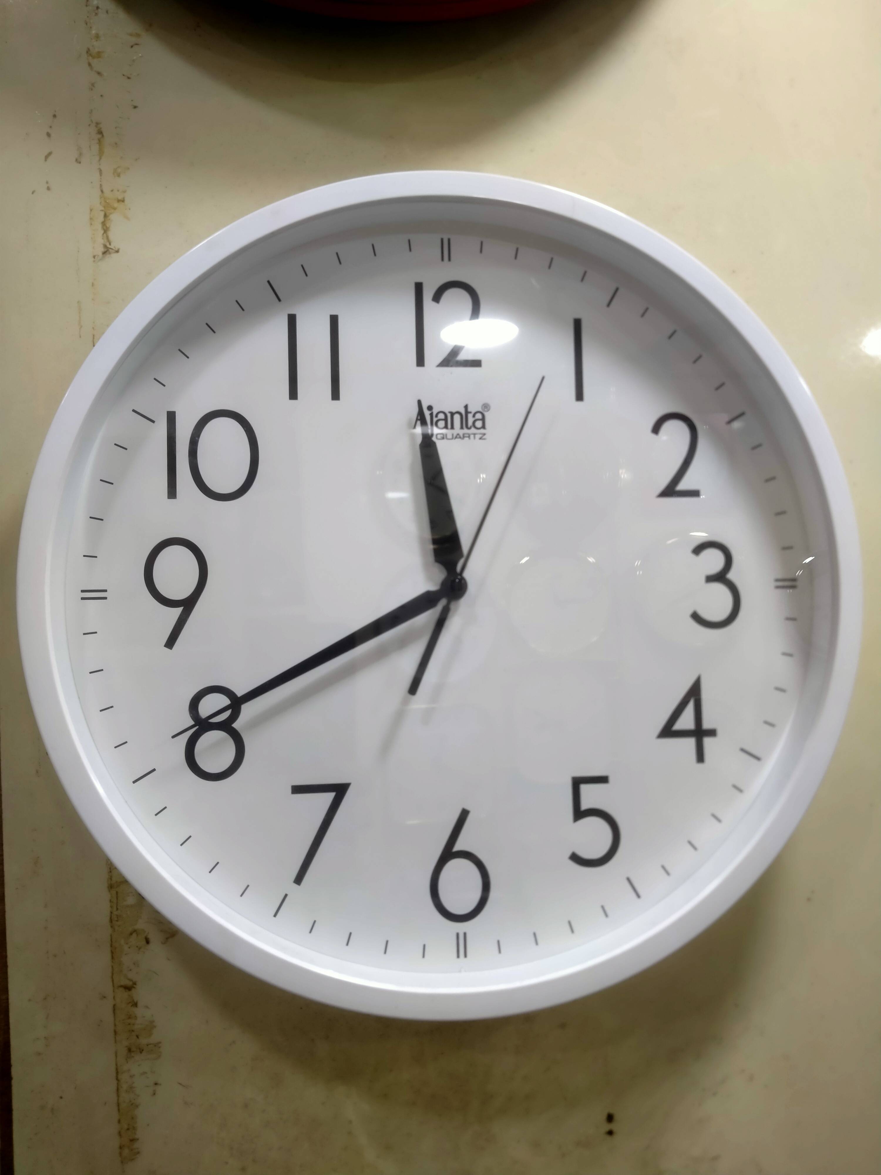 Ajanta Quartz Wall Clock in Central Road, Sleek and Modern Design - Image 1