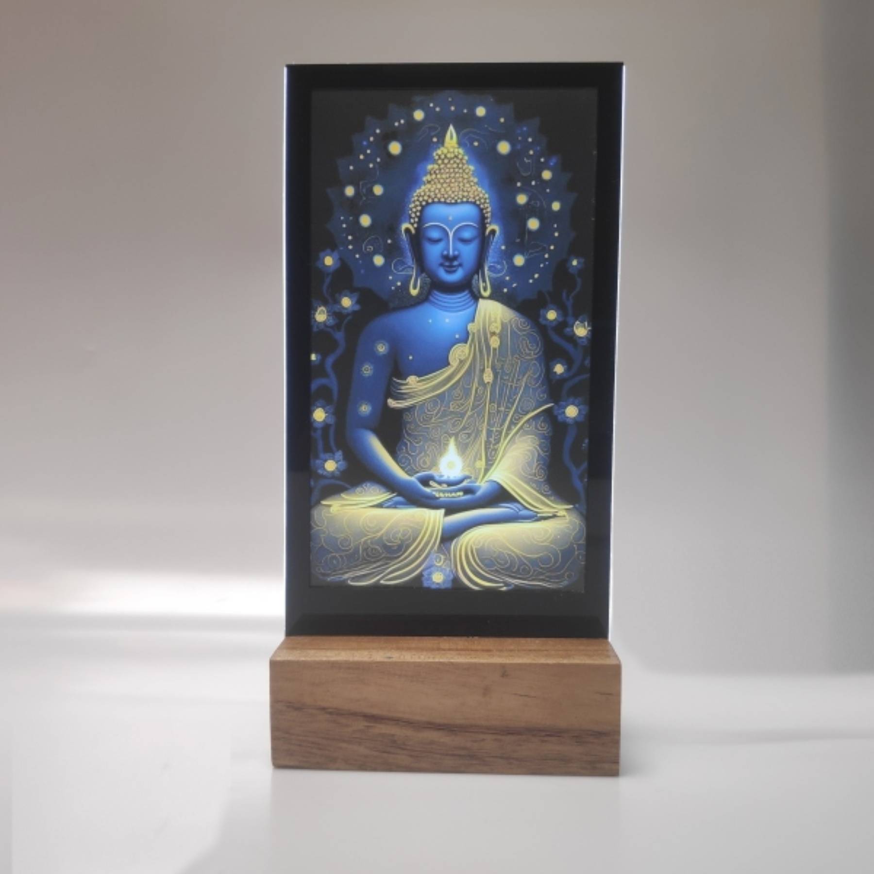Buddha 3D Illusion Night Lamp in Bengaluru - Home Decor and Relaxation -  - Buy Online at LIGHTENUP