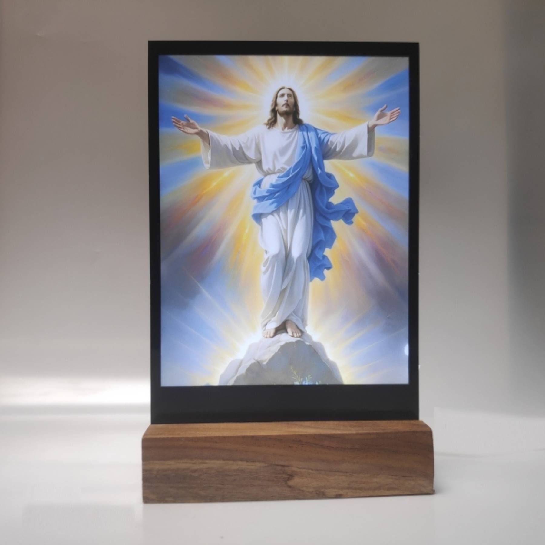  LED Frame Illuminated Jesus Christ in Bengaluru Vibrant Lighting Effects LIGHTENUP NO 215 2ND MAIN  ROAD BENGALURU  KARNATAKA 560043 560043LANDMARK Opposite Apollo Pharmacy
