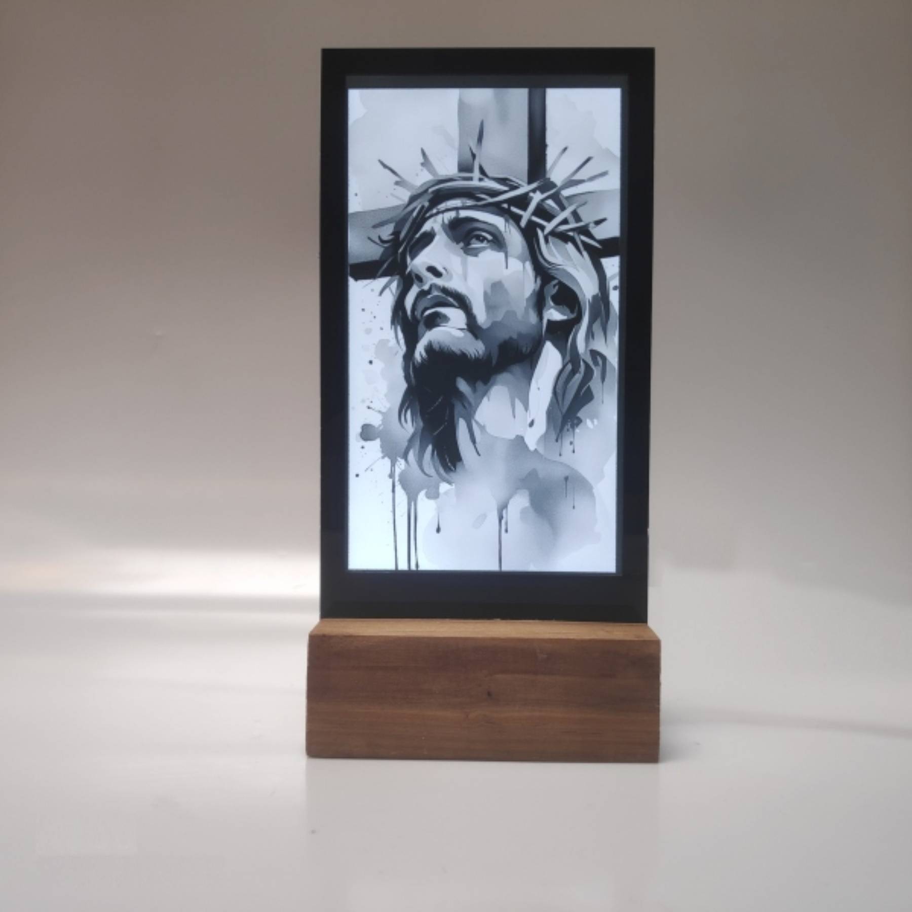  Sacred Art LED Frame in Bengaluru - Illuminating Home and Office Decor LIGHTENUP NO 215 2ND MAIN  ROAD BENGALURU  KARNATAKA 560043 560043LANDMARK Opposite Apollo Pharmacy
