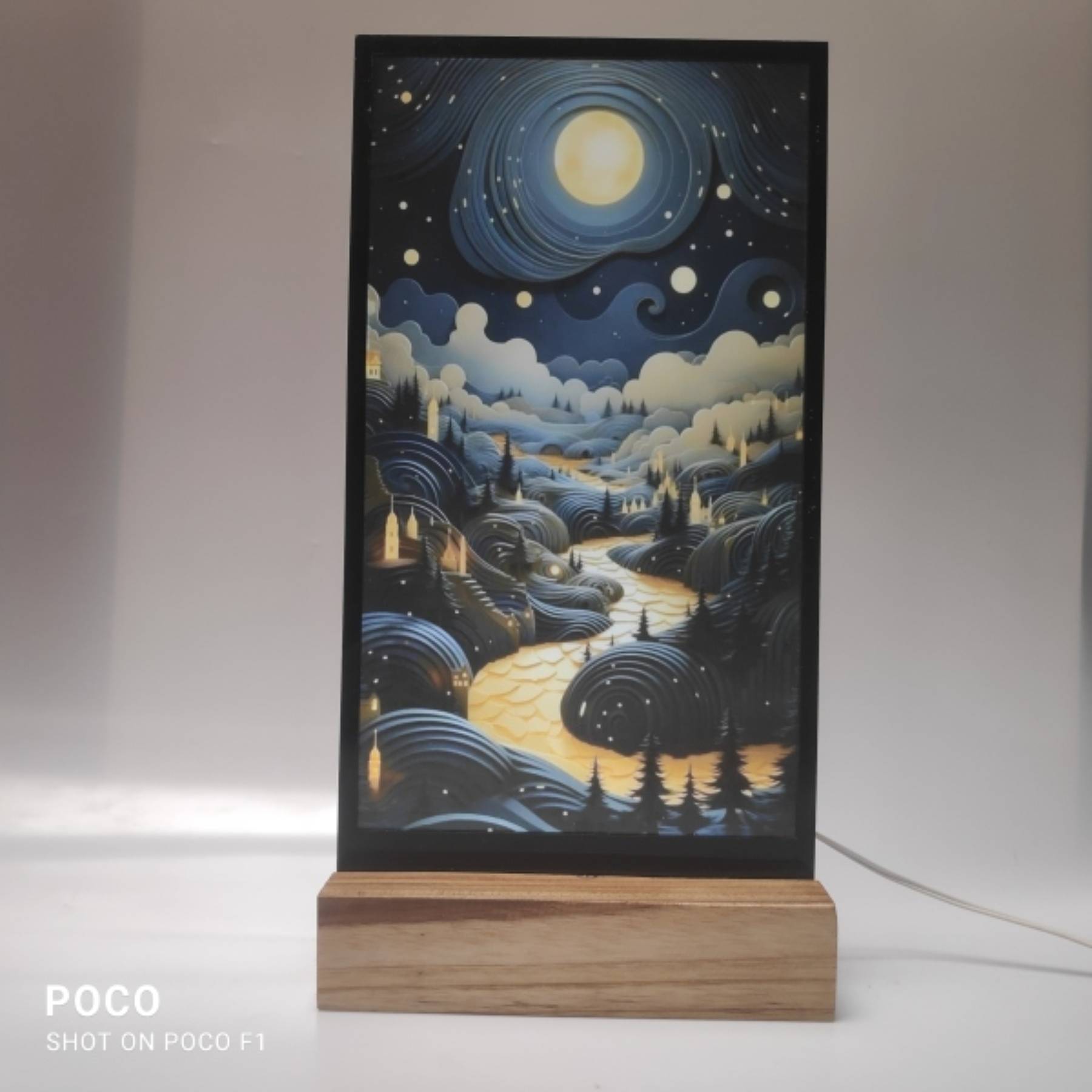 LED Table Lamp in Bengaluru: Starry Night Illumination -  - Buy Online at LIGHTENUP