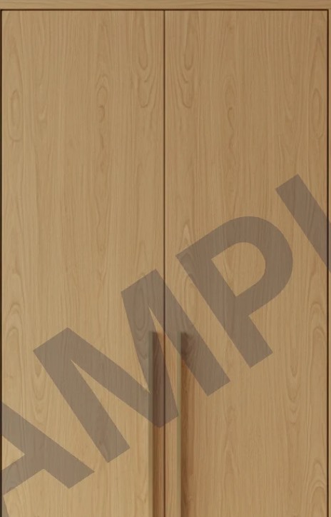 Wooden Wardrobe in Ambala: Classic Wardrobe with Natural Wood Finish -  - Buy Online at A D N FURNITURE