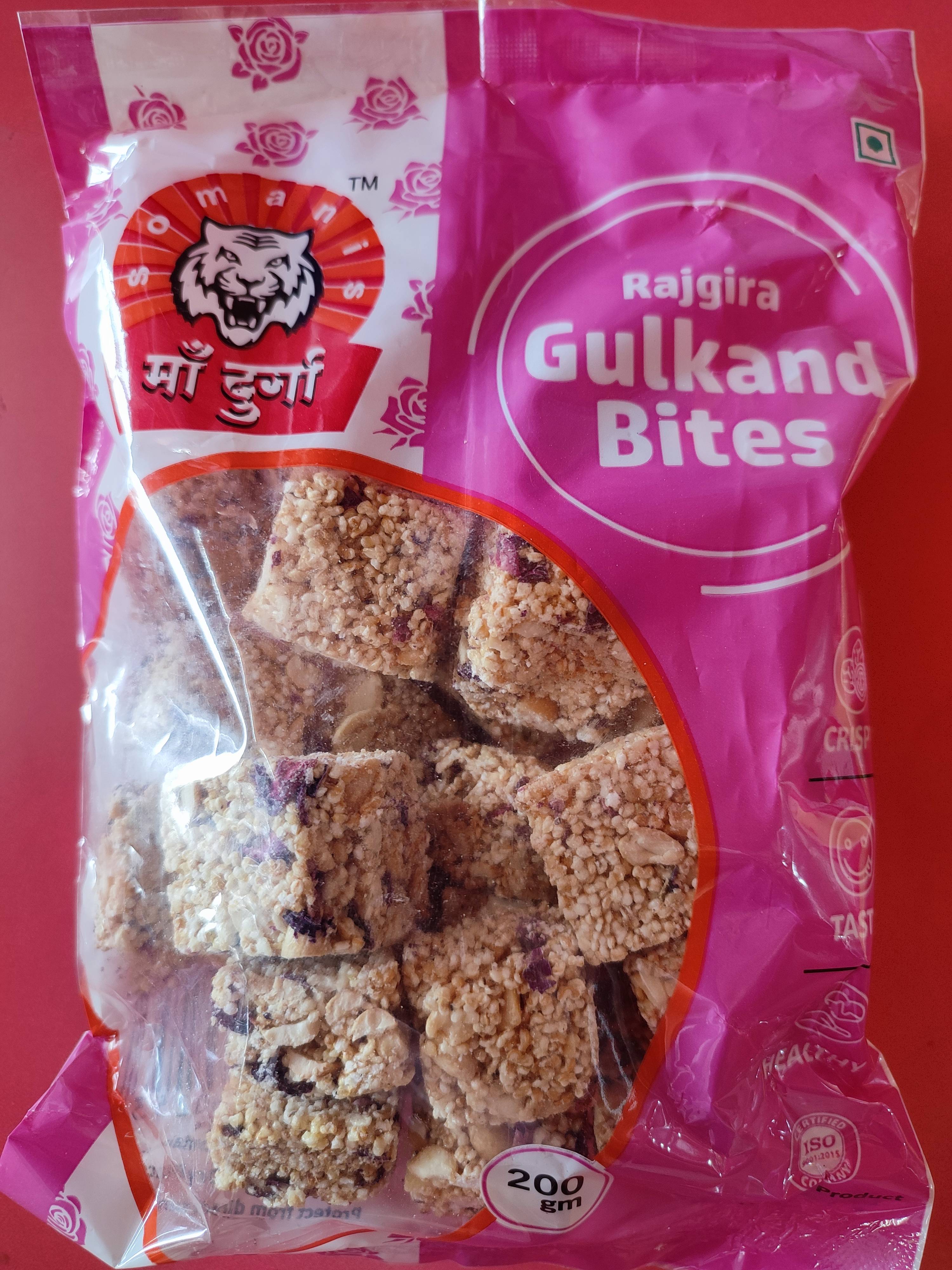  Rajgira Gulkand Bites in Pune - Nutritious Healthy Snack MAULI BHEL MAULI BHEL SHOP NO 11 PAUD SHREE RAM TOWER TALUKA MULSHI DIST PUNE MULSHI PUNE MAHARASHTRA  412108 LANDMARK ST Stand Paud Opposite Side