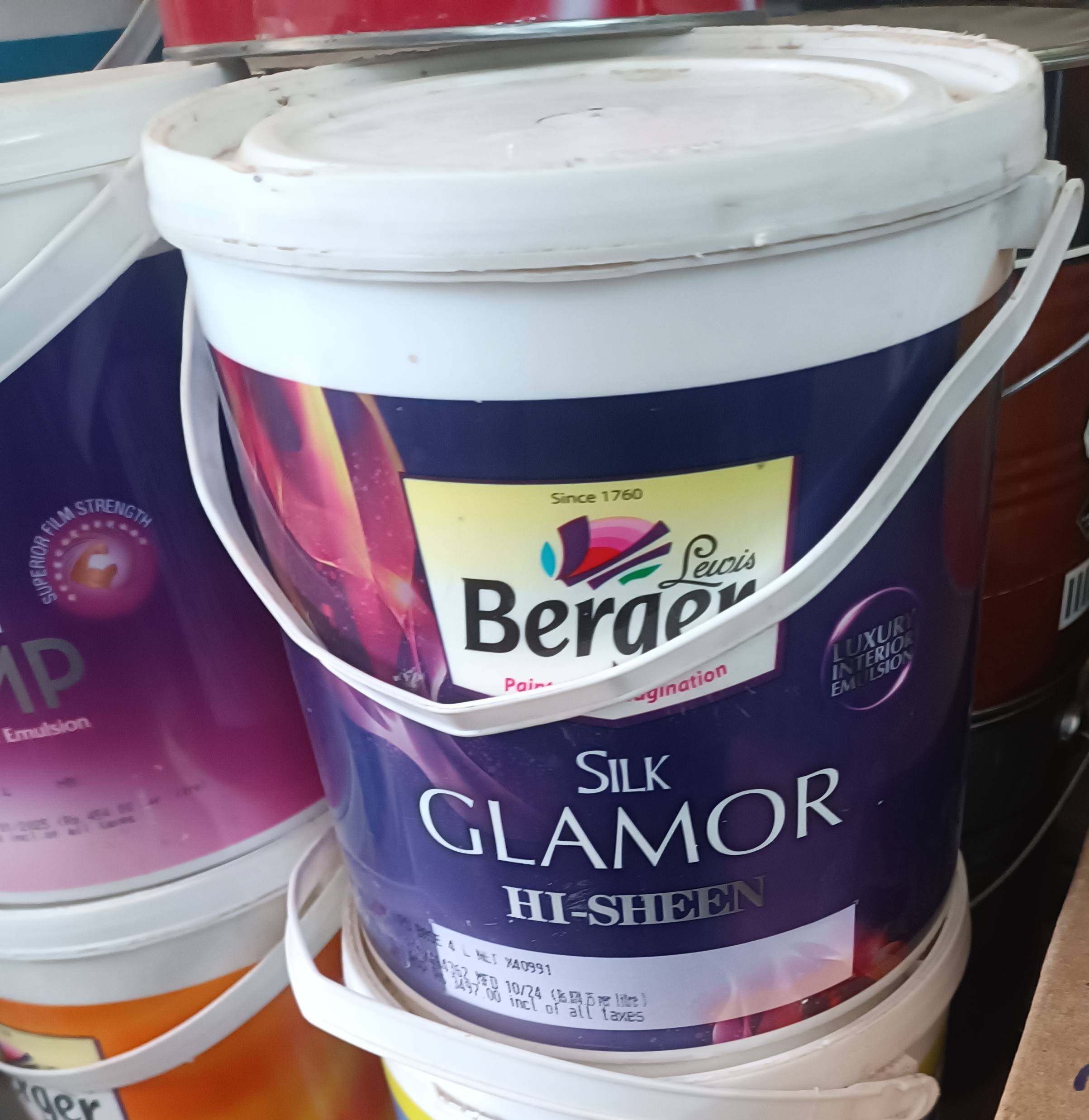 Berger Interior Emulsion in Anjali Traders with High Sheen Finish -  - Buy Online at AMIT RAIKWAR